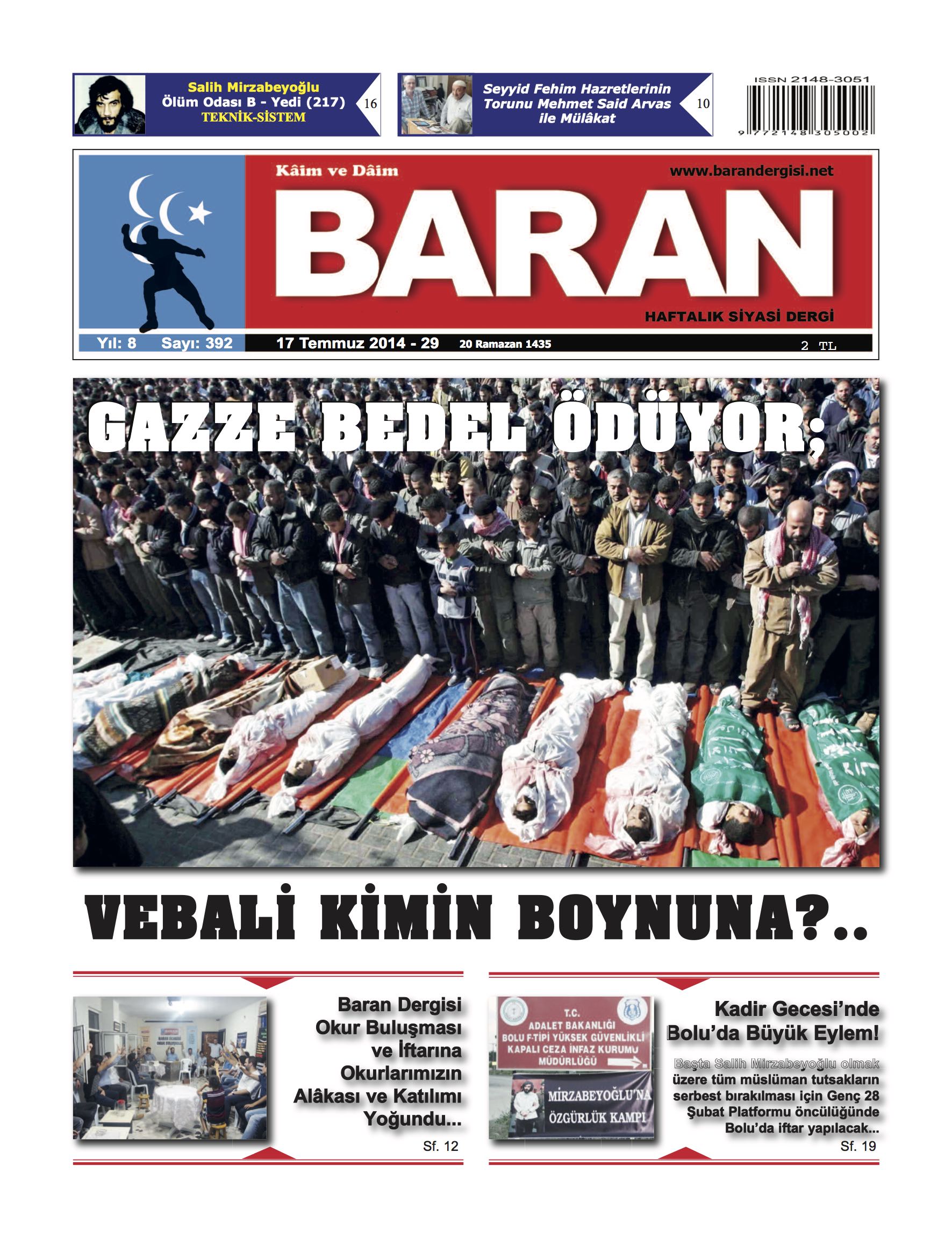 392. Sayı Kapağı