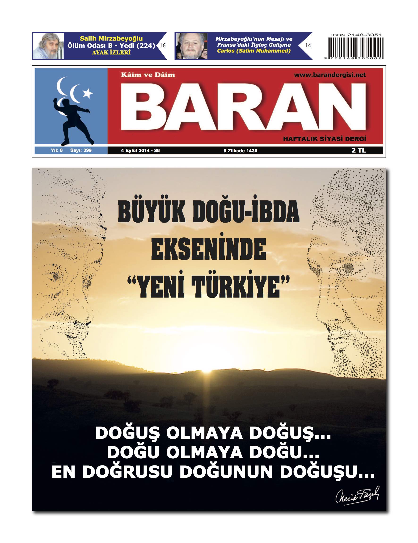 399. Sayı Kapağı
