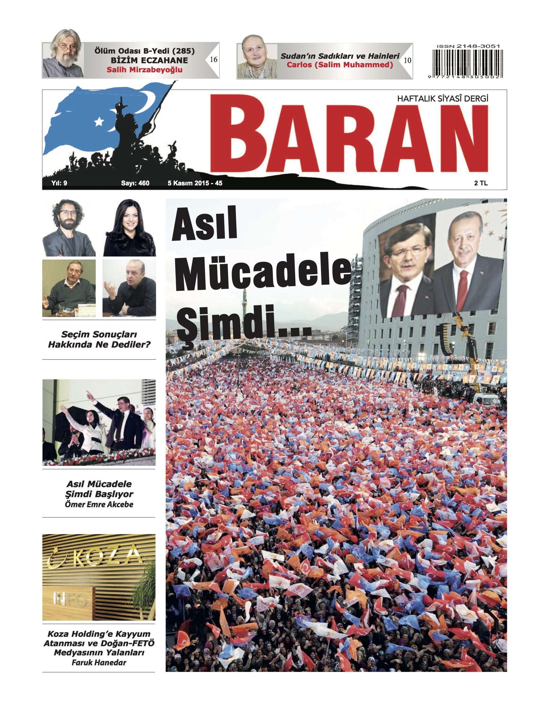 460. Sayı Kapağı