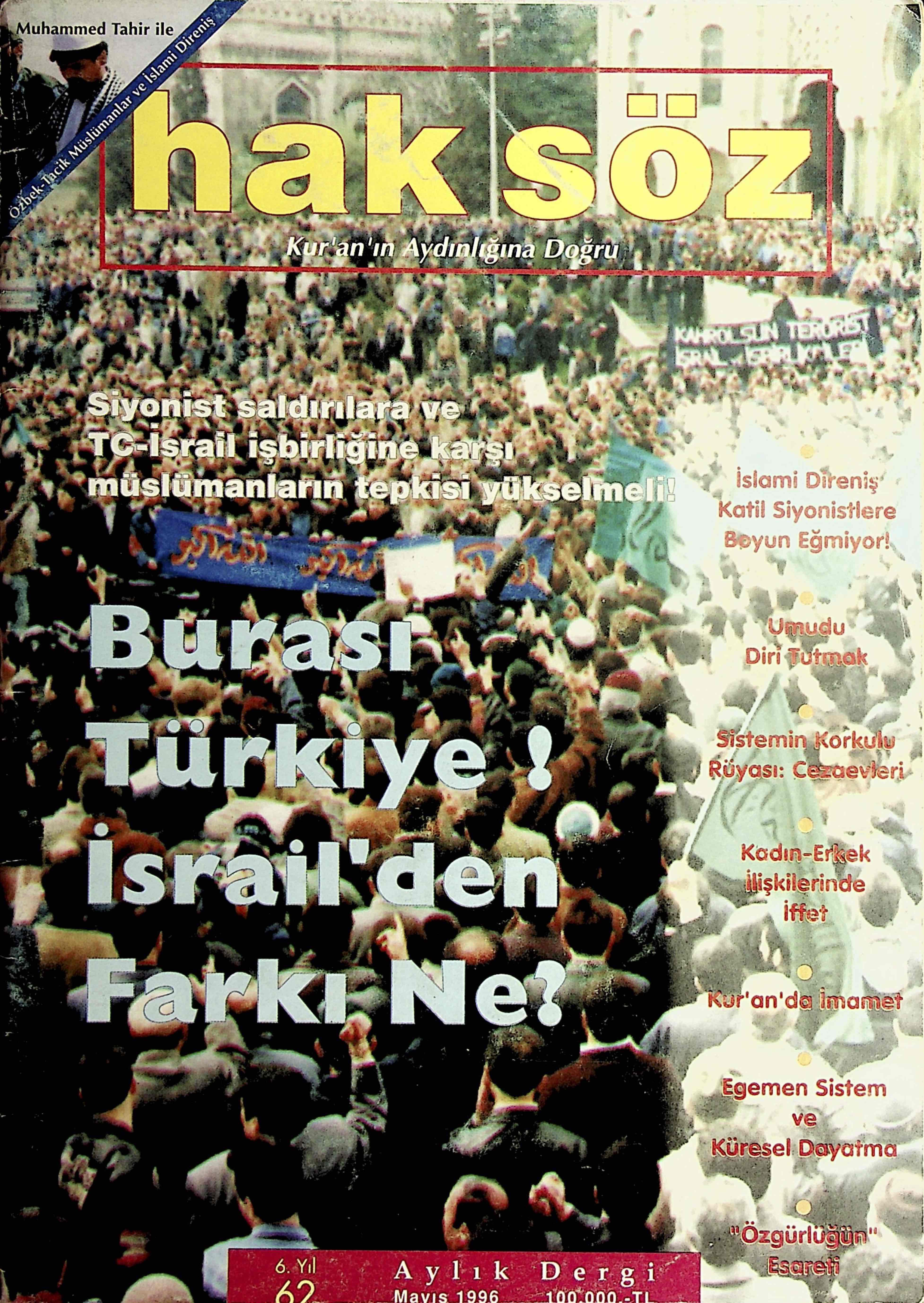 62. Sayı Kapağı