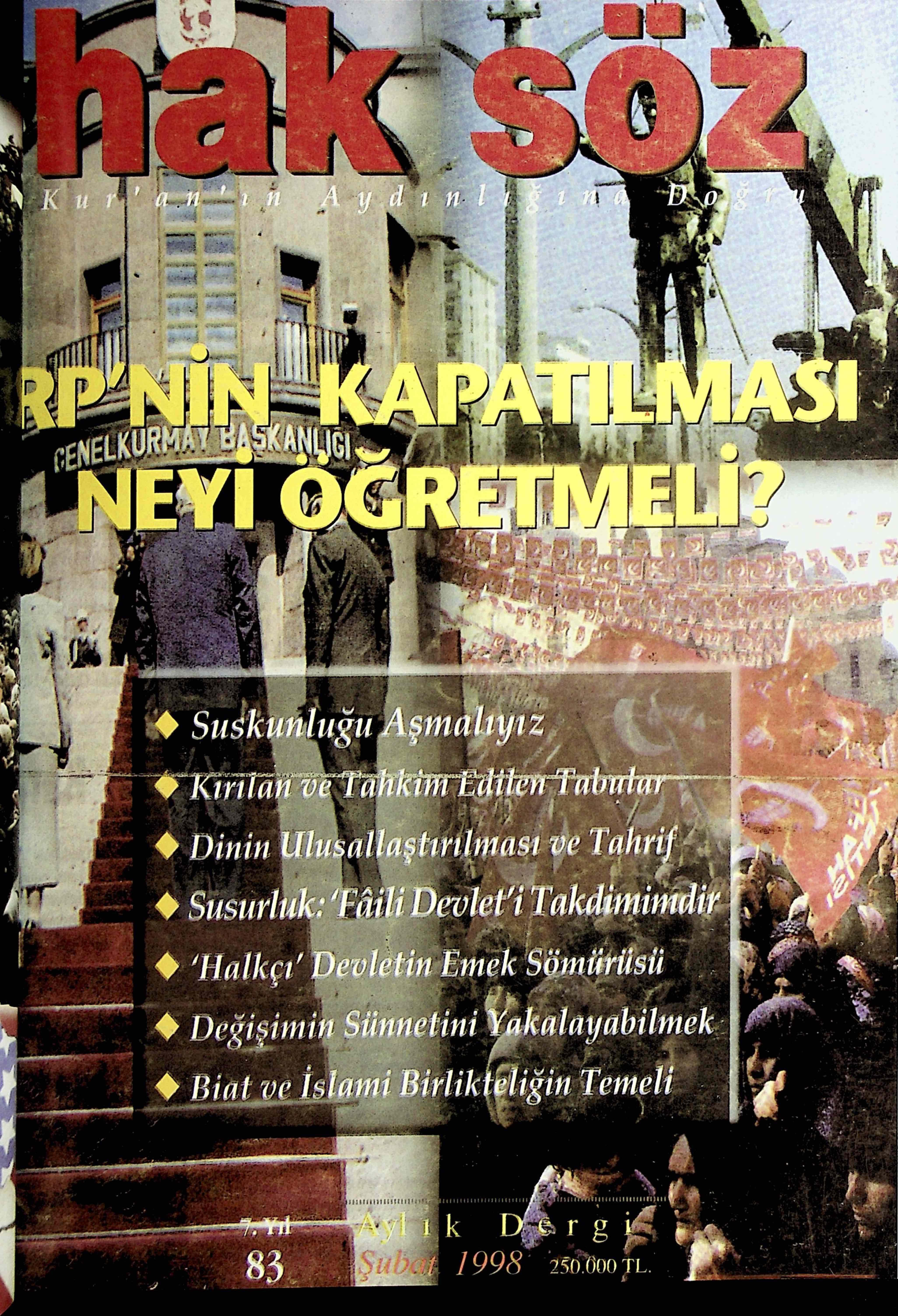 83. Sayı Kapağı