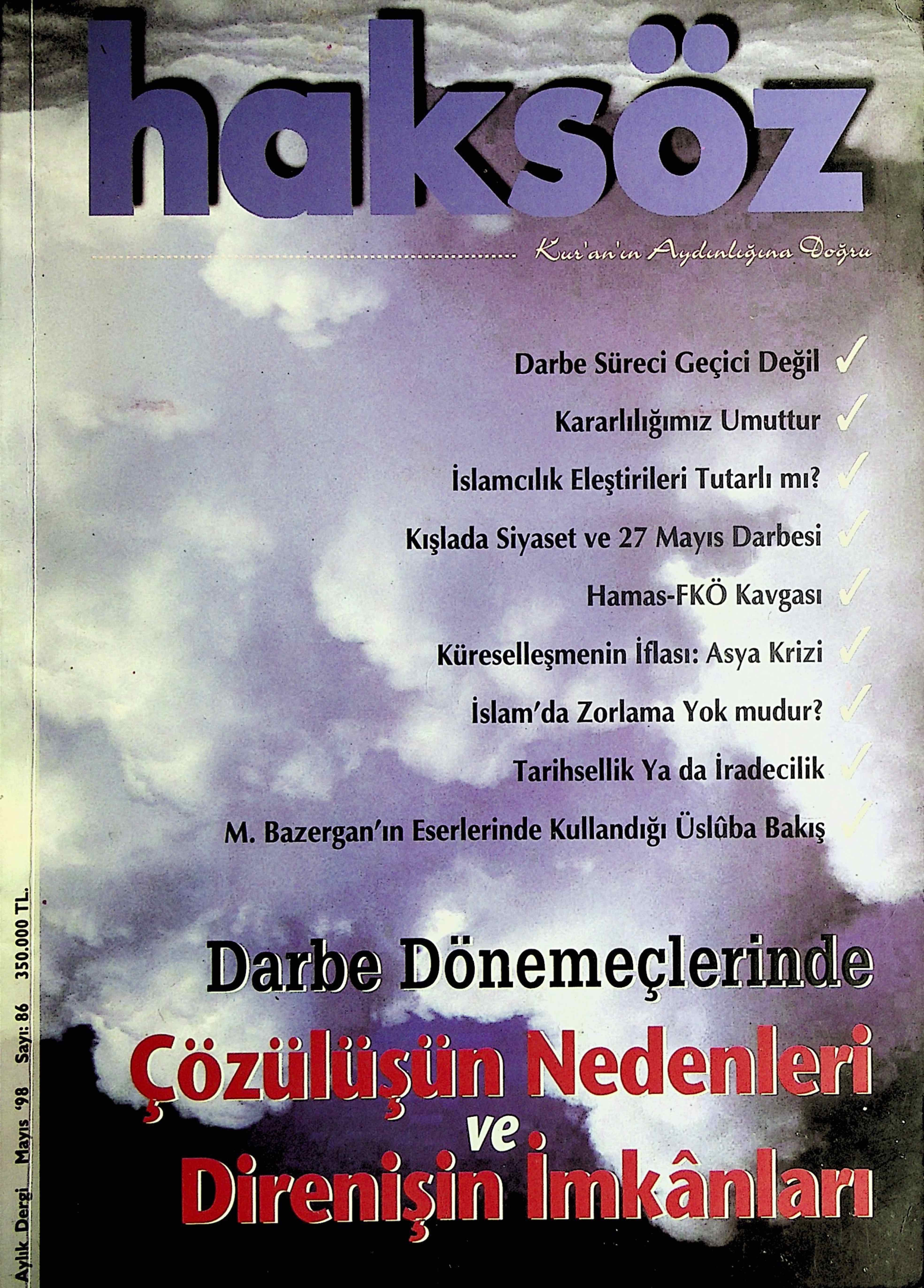 86. Sayı Kapağı