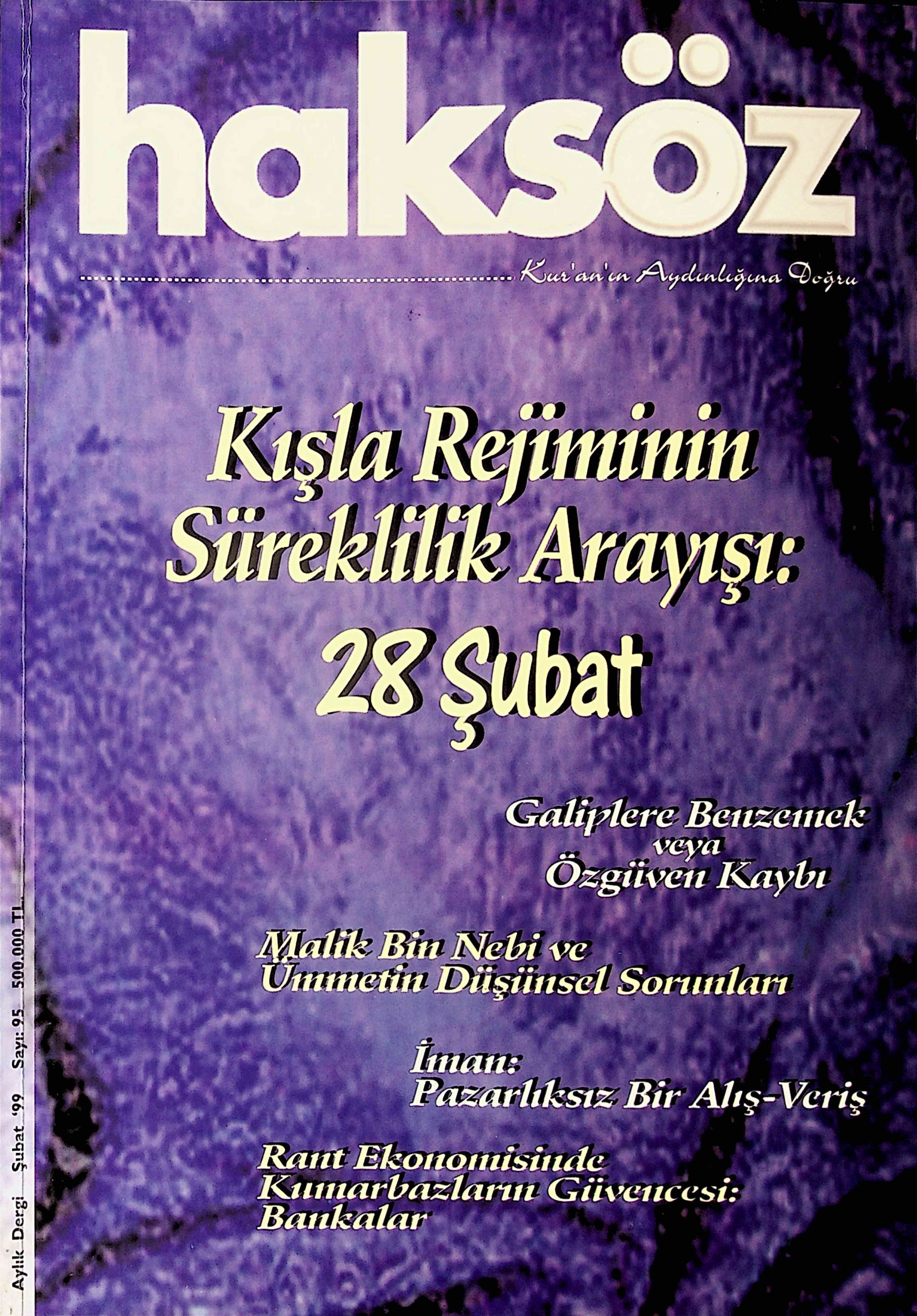 95. Sayı Kapağı