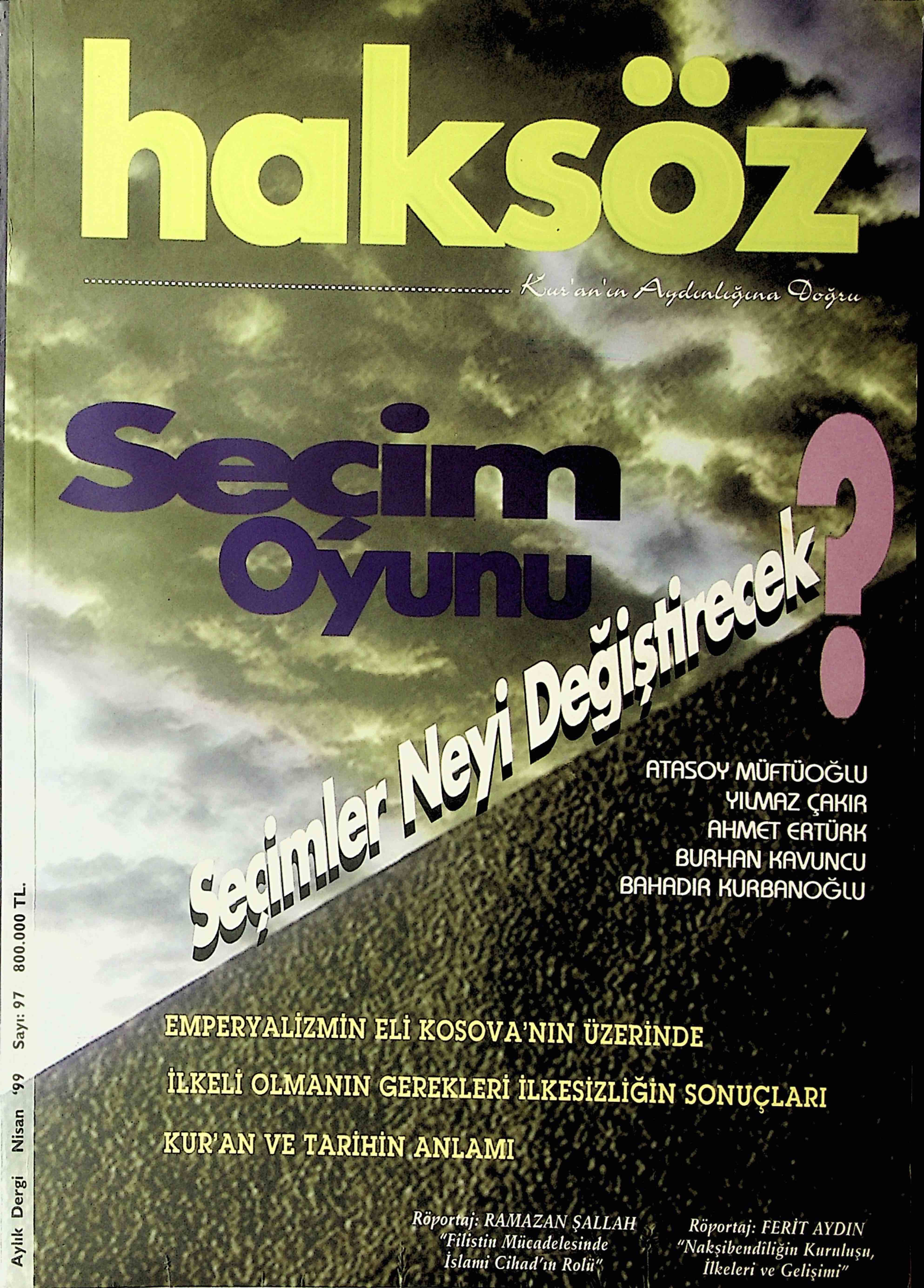 97. Sayı Kapağı