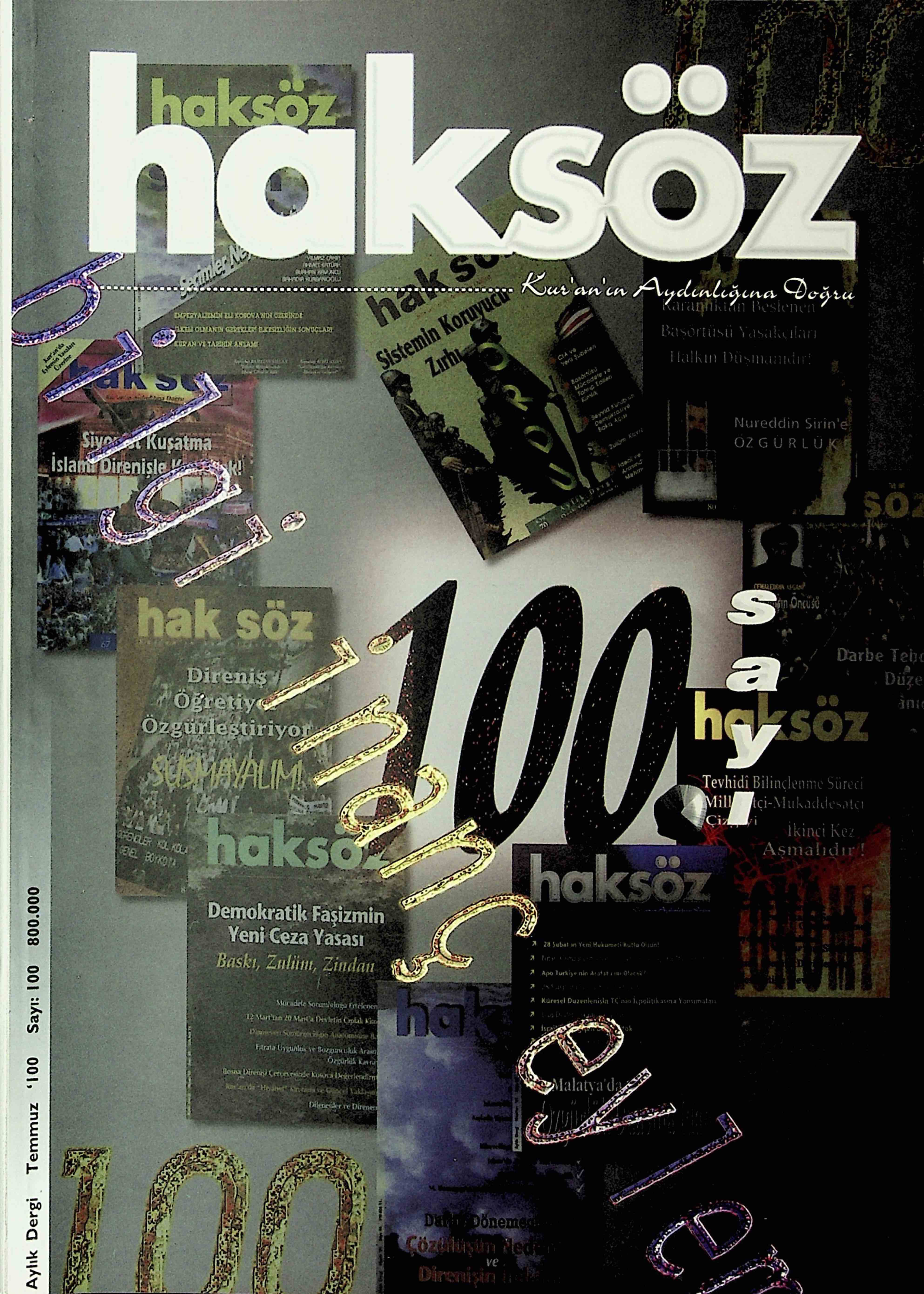 100. Sayı Kapağı