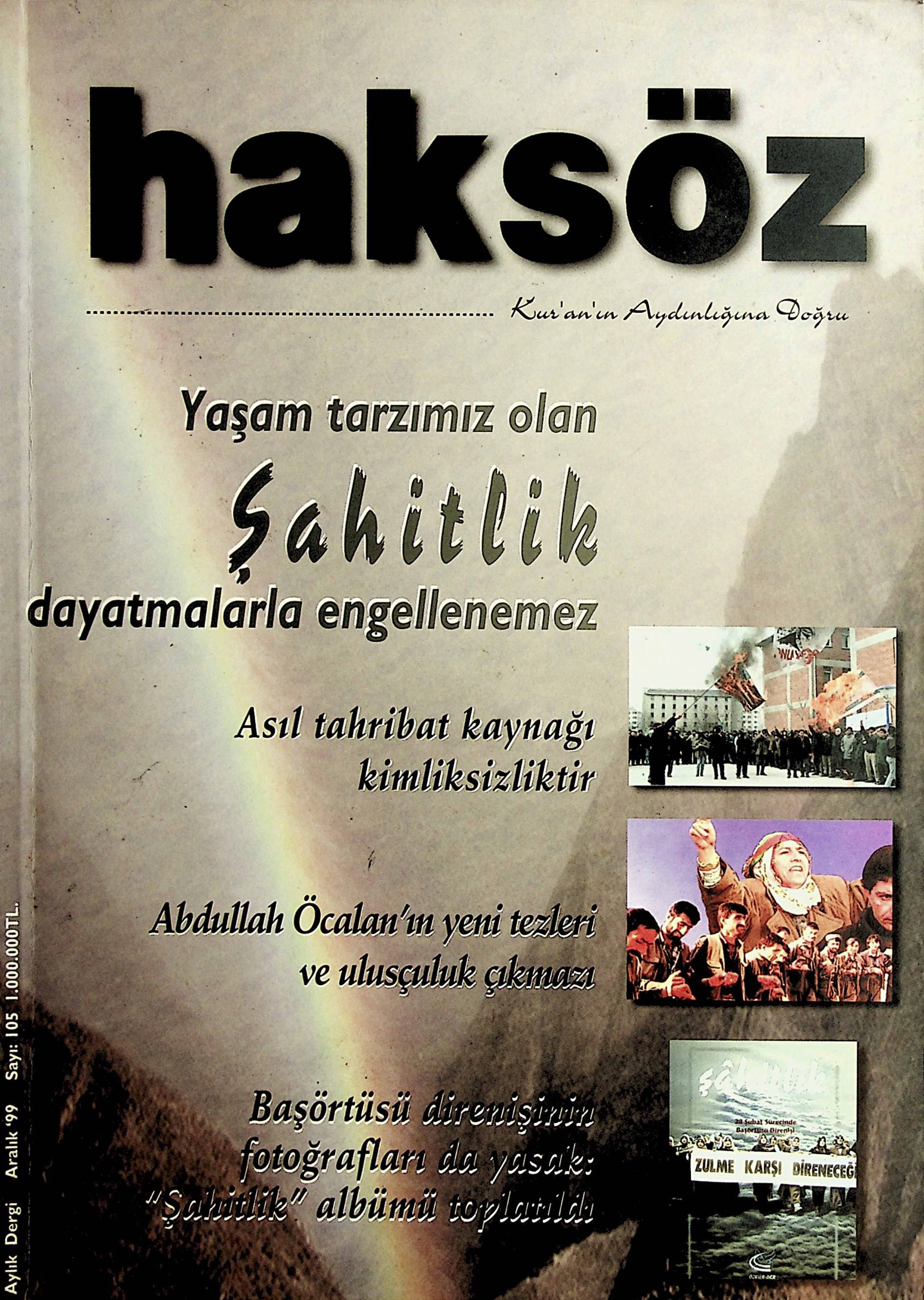 105. Sayı Kapağı