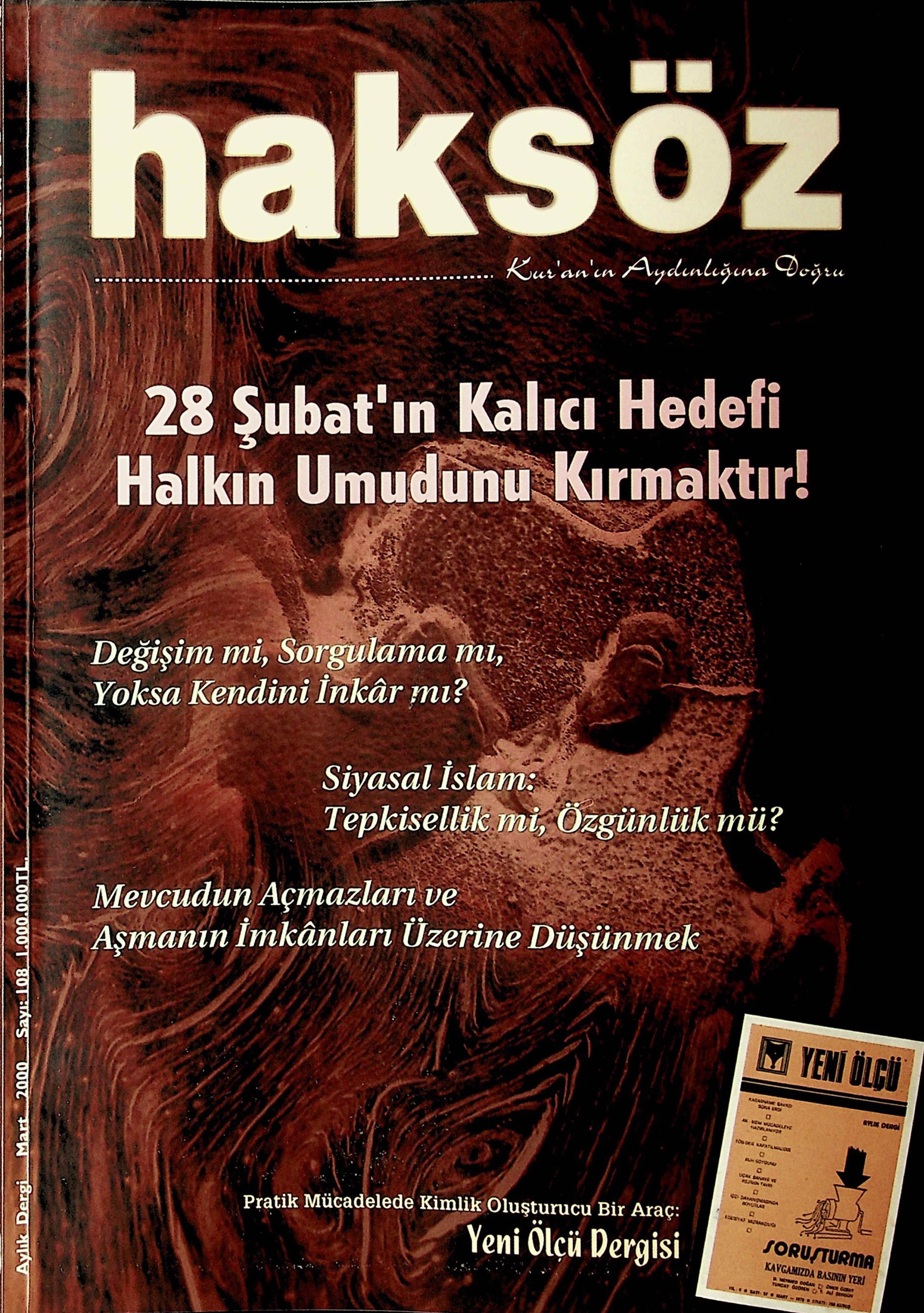 108. Sayı Kapağı