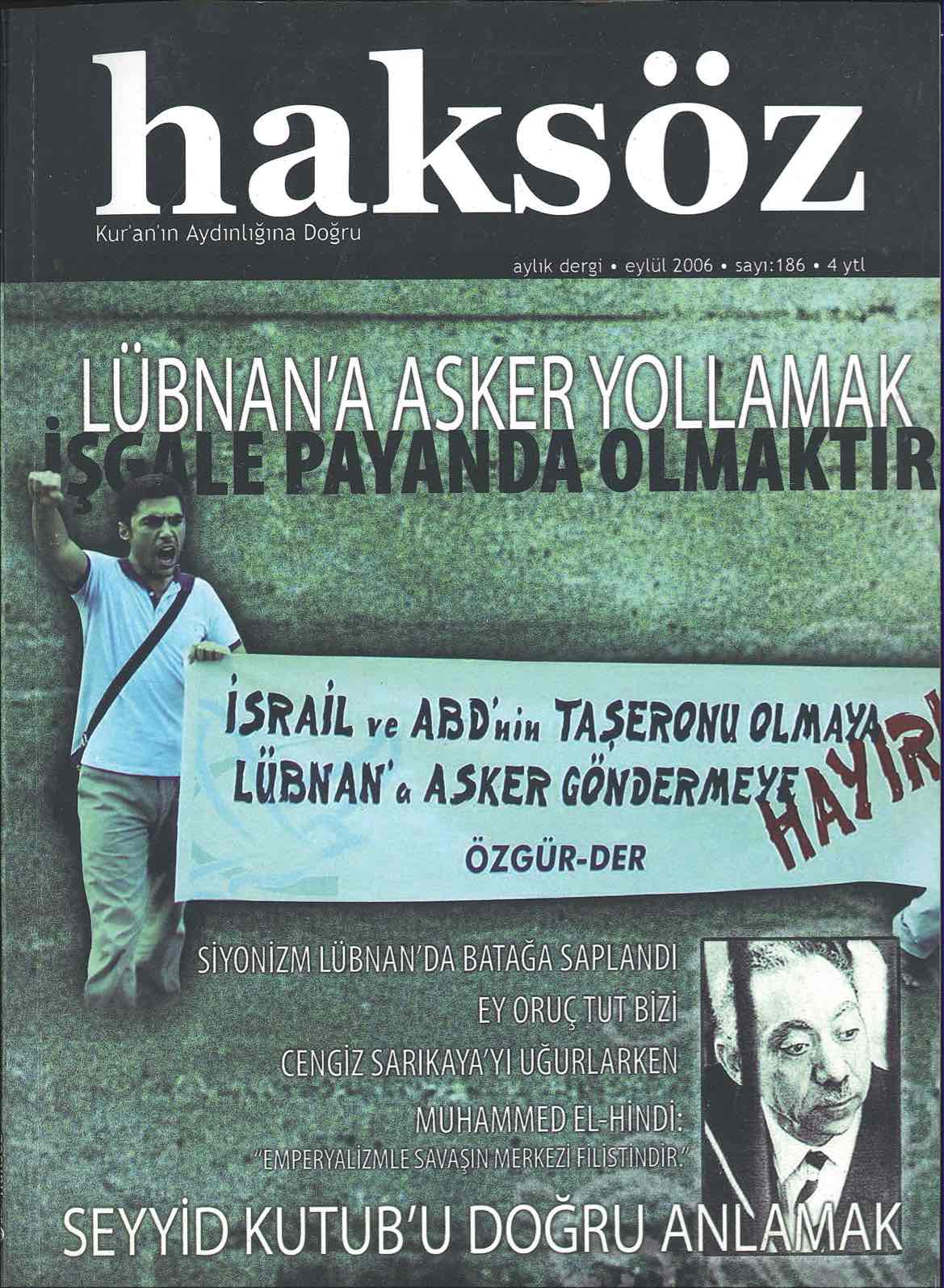 186. Sayı Kapağı
