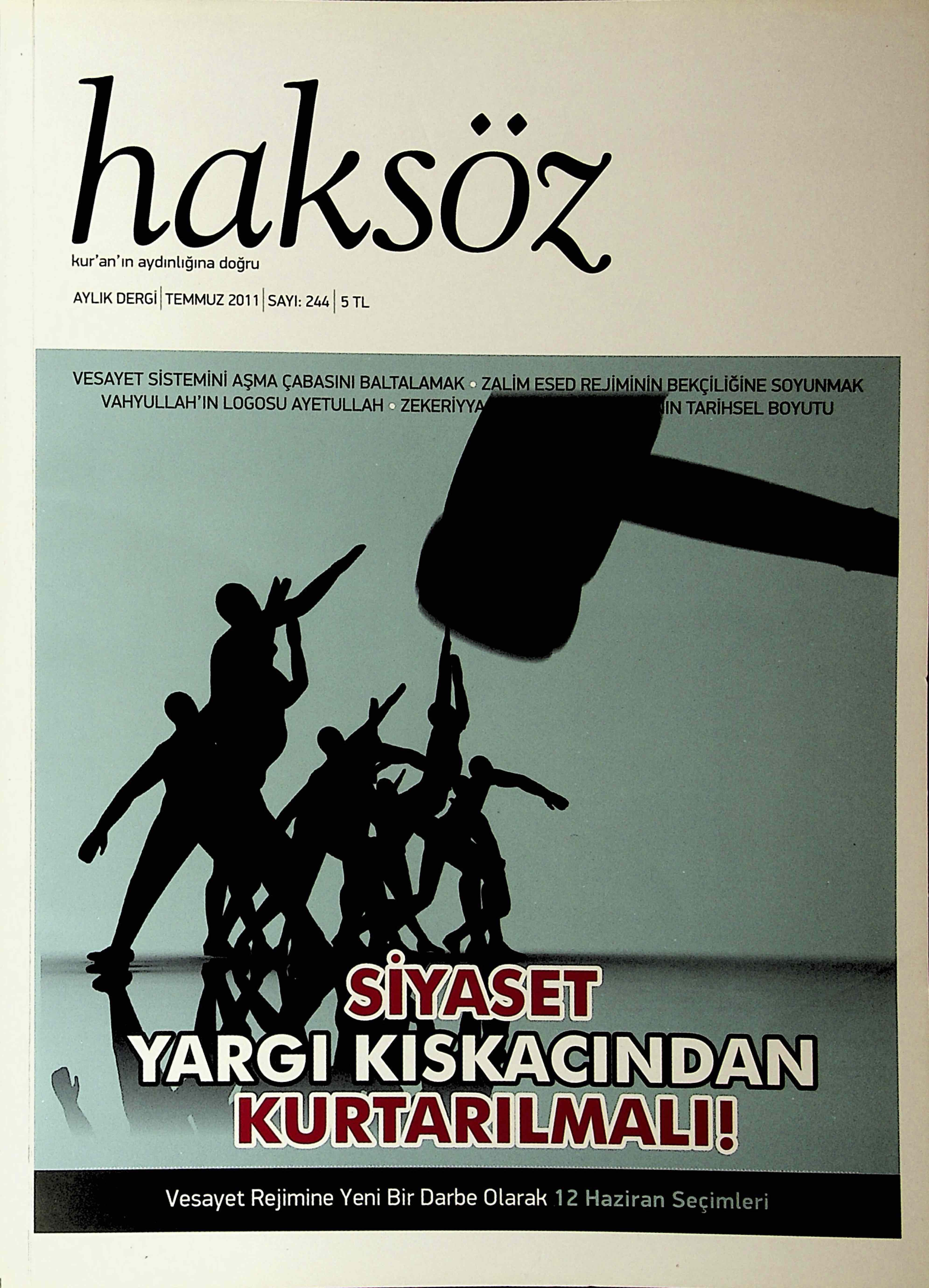 244. Sayı Kapağı