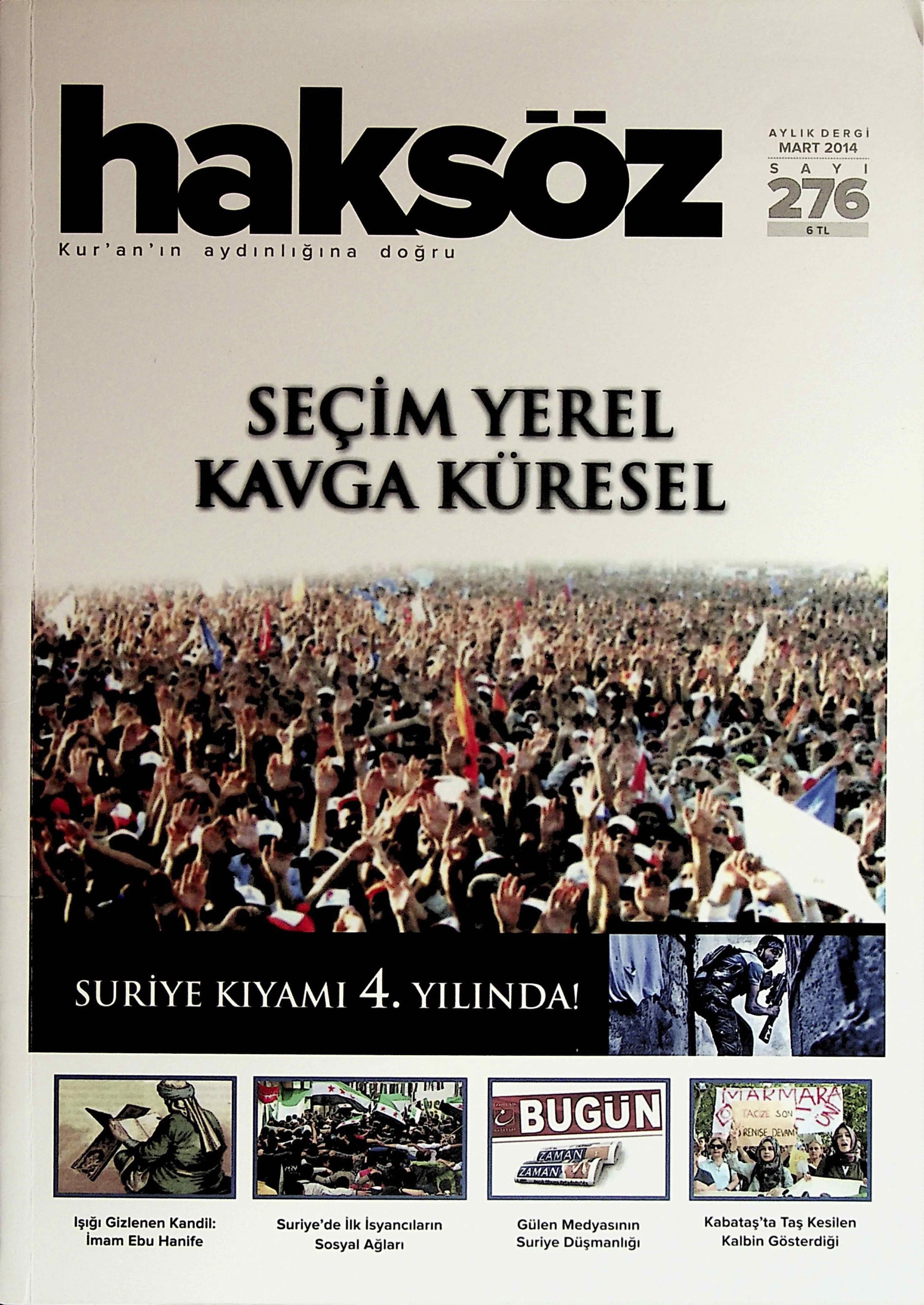 276. Sayı Kapağı