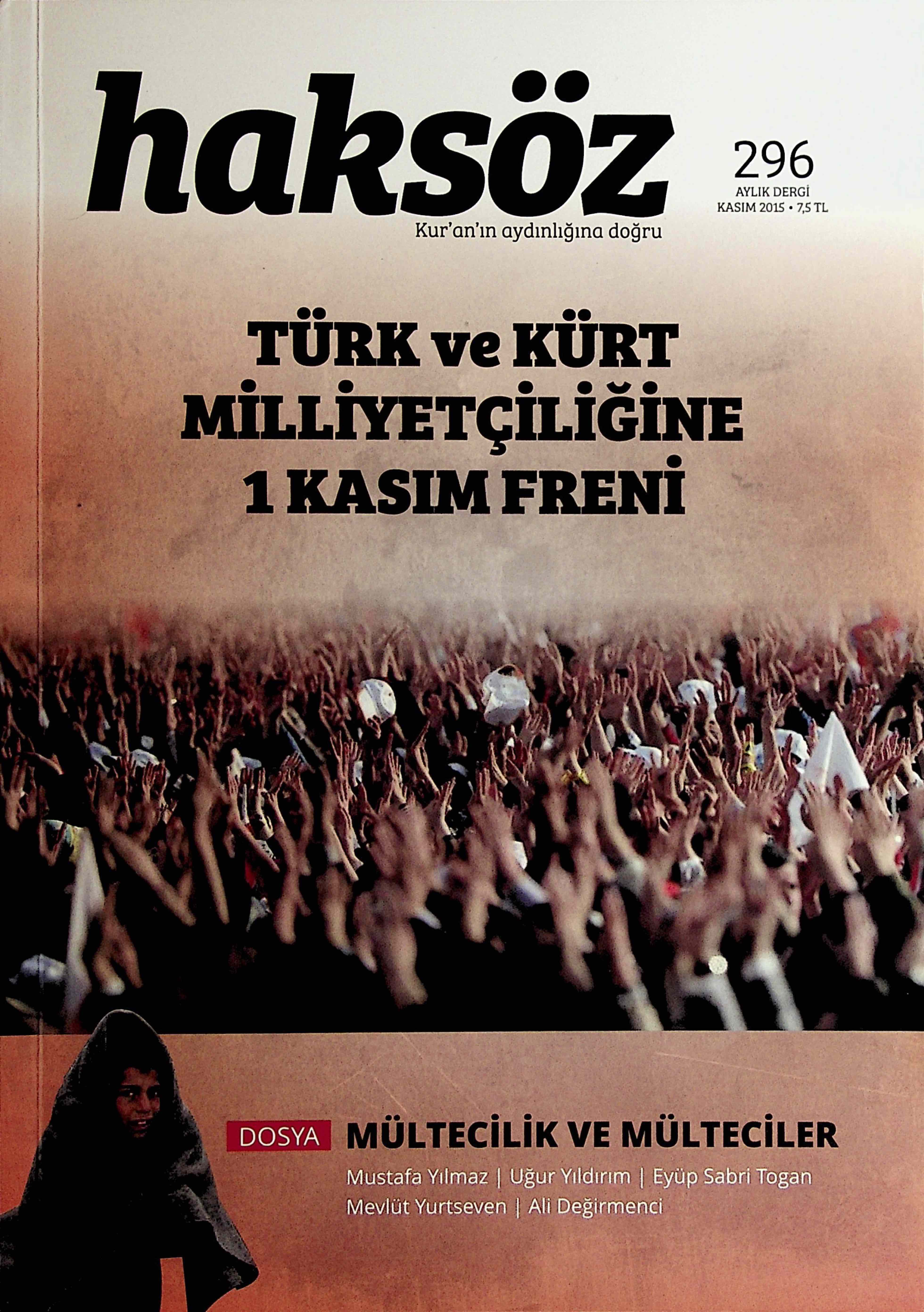296. Sayı Kapağı
