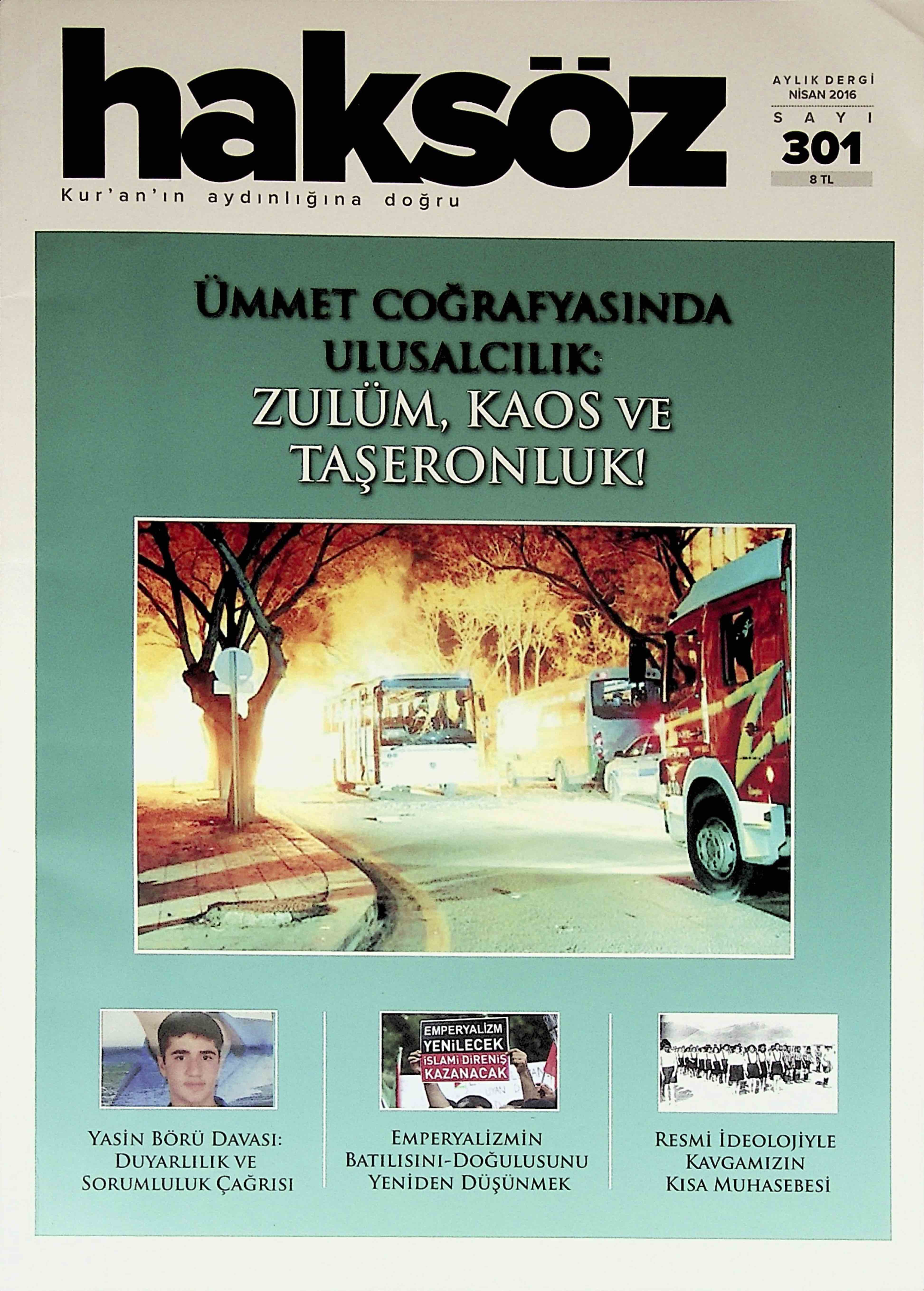 301. Sayı Kapağı