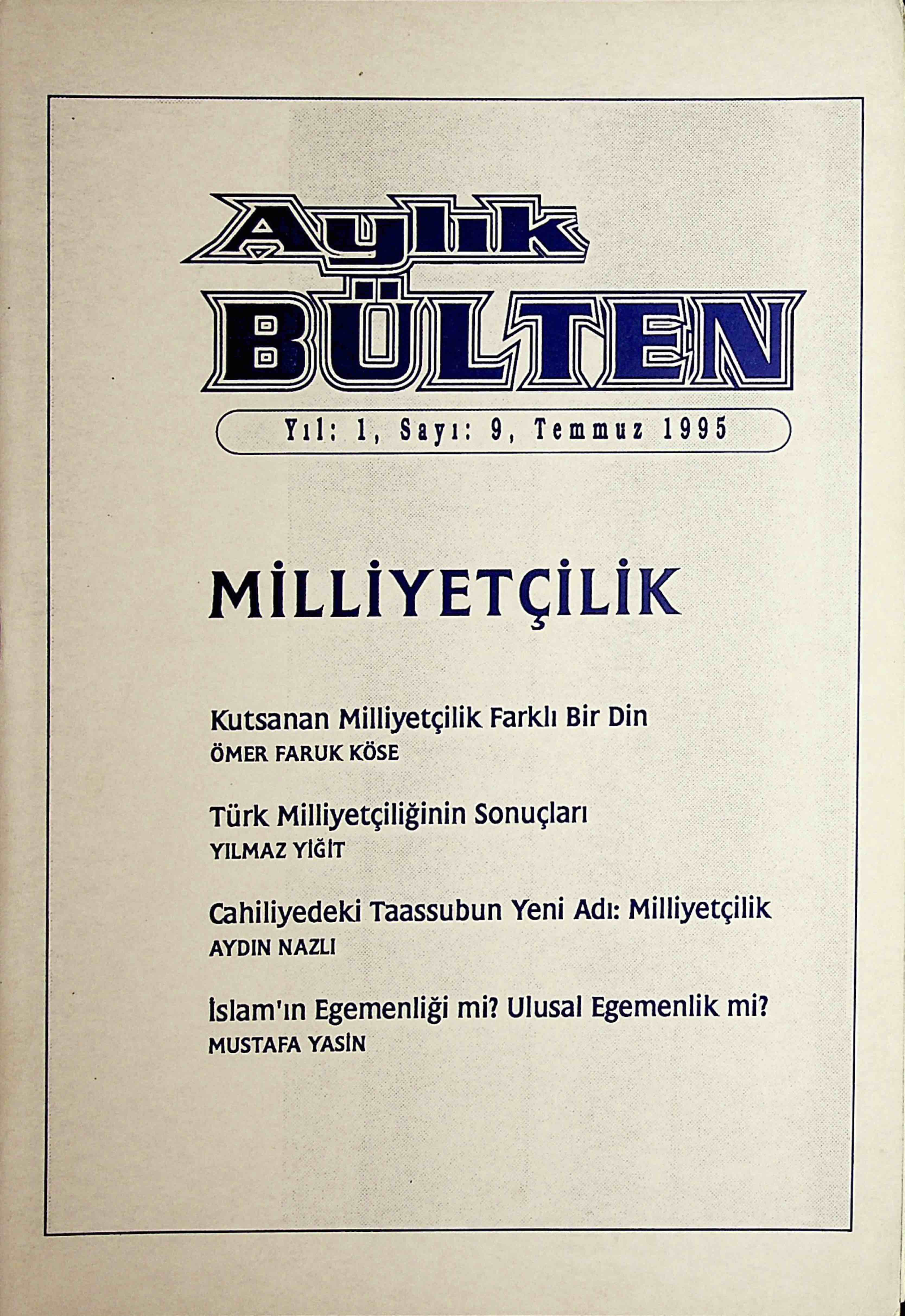 9. Sayı Kapağı