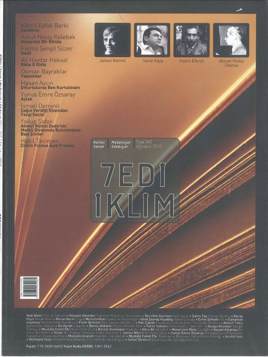 23. Cilt 245. Sayı Kapağı