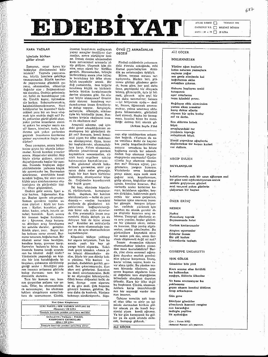 5. Cilt 38+78. Sayı Kapağı