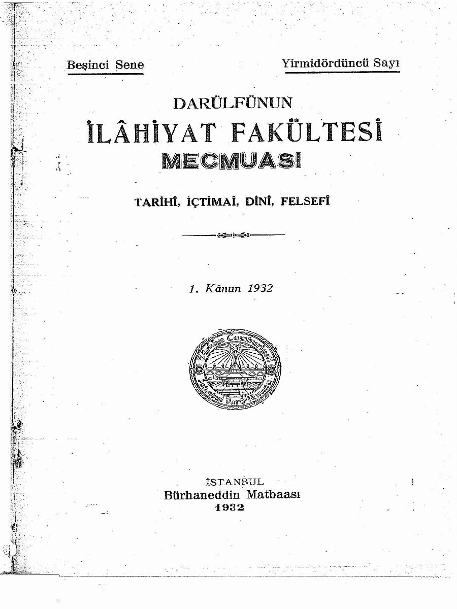 5. Cilt 24. Sayı Kapağı