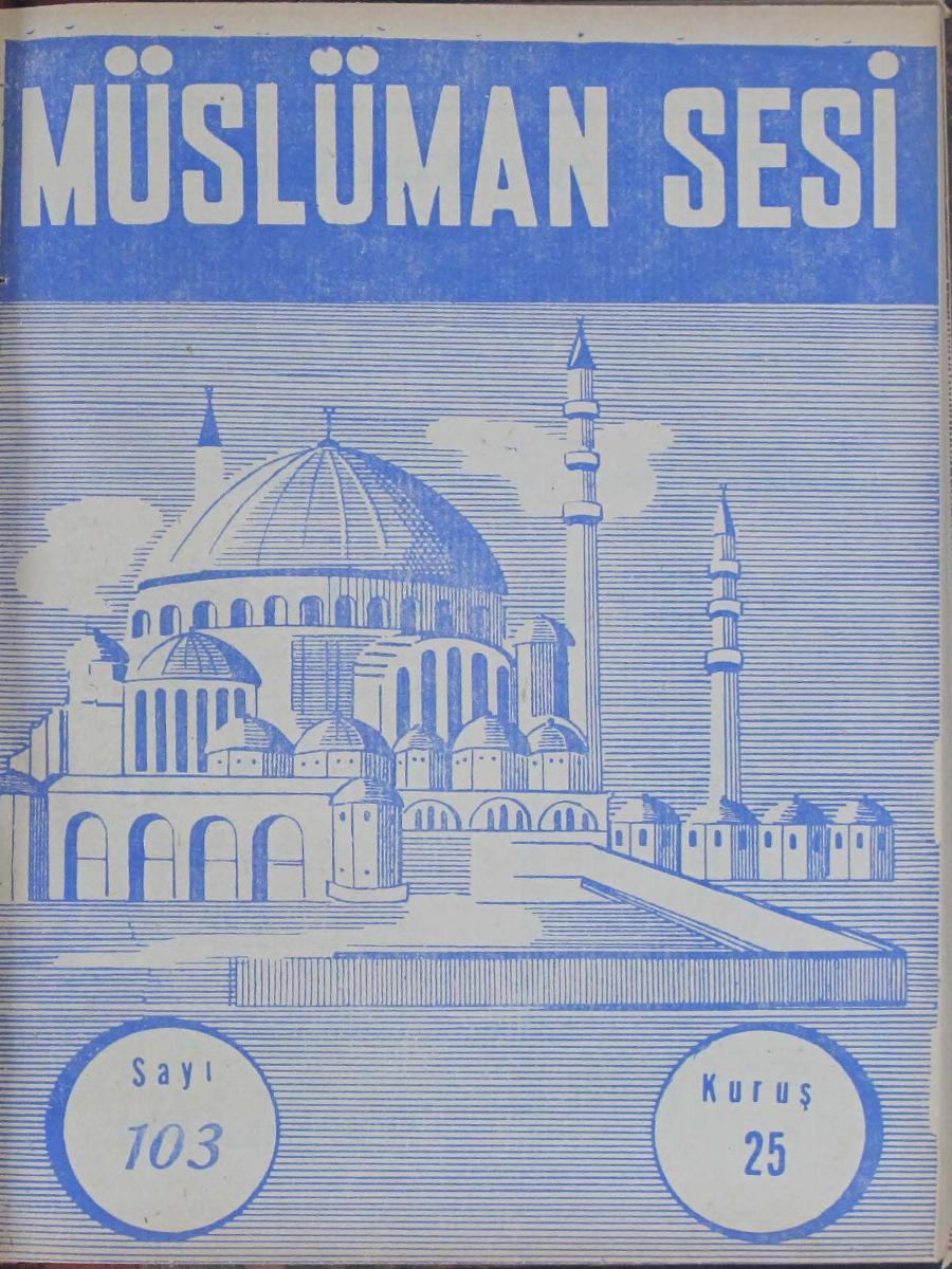 7. Cilt 103. Sayı Kapağı