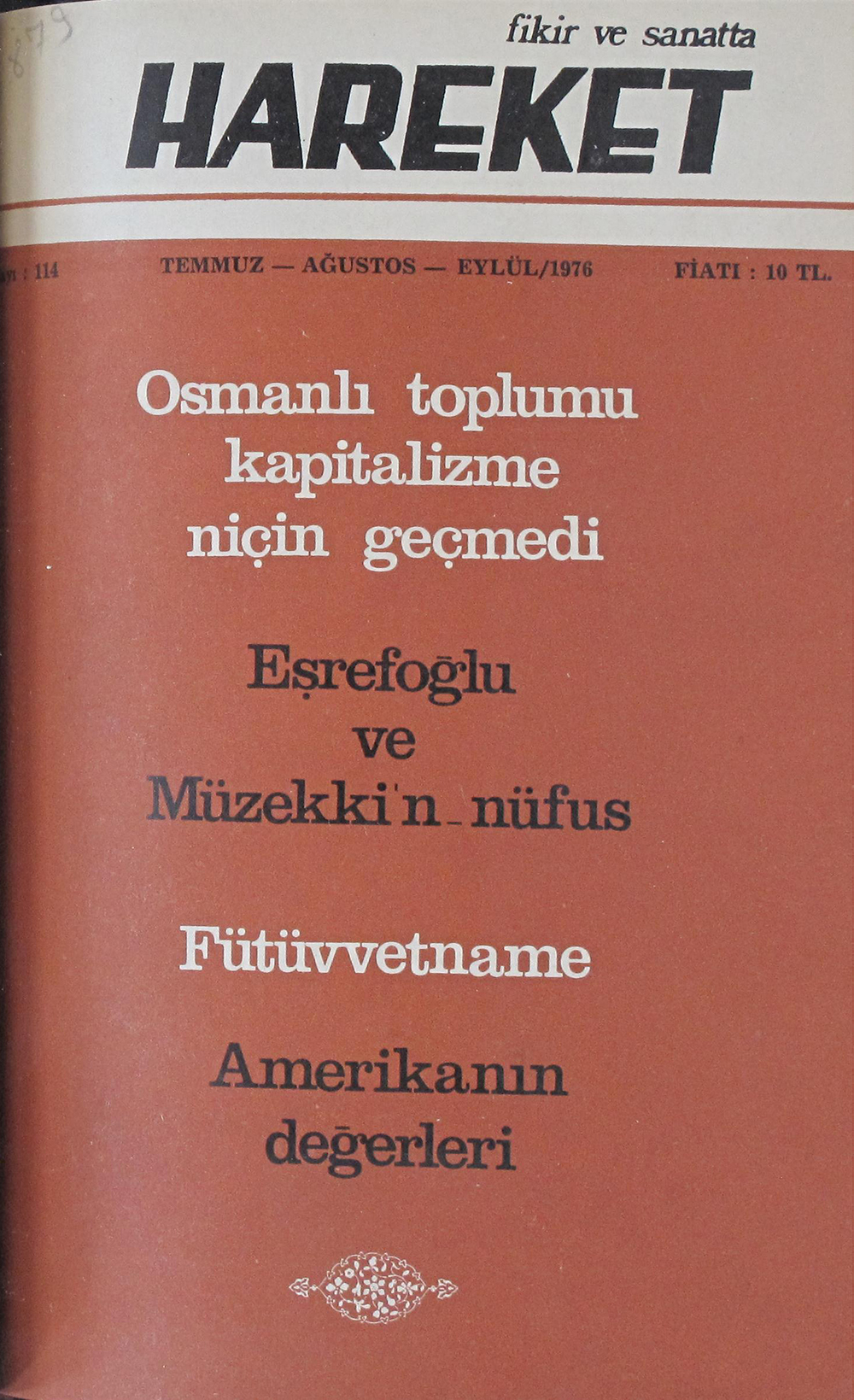 6. Cilt 114. Sayı Kapağı