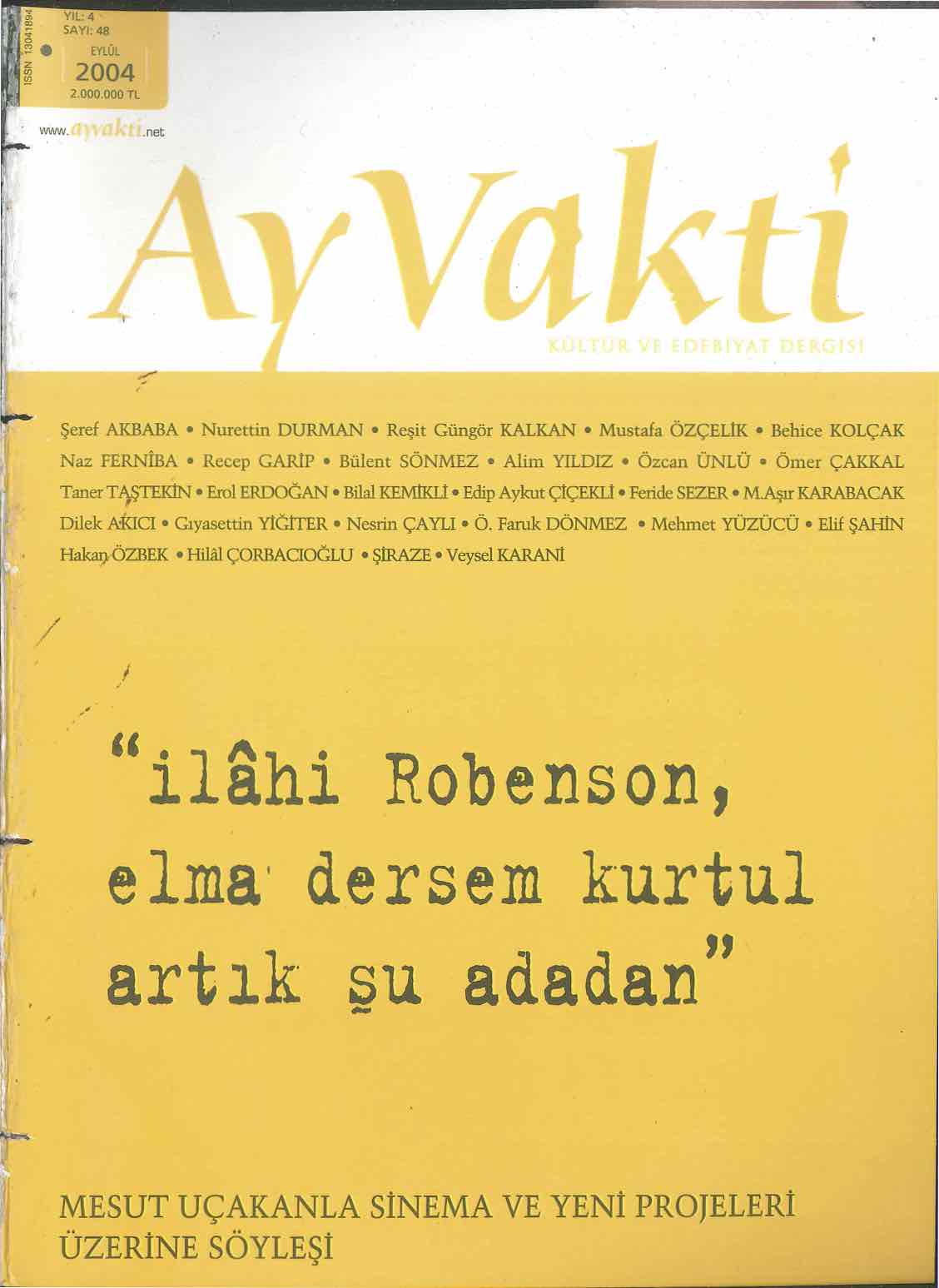 48. Sayı Kapağı