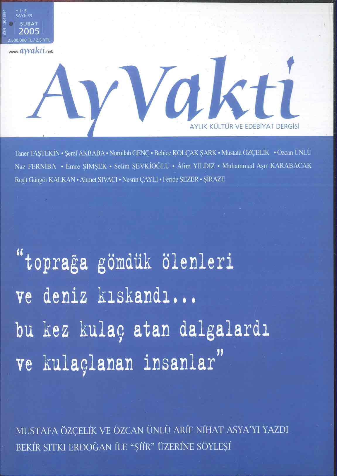 53. Sayı Kapağı