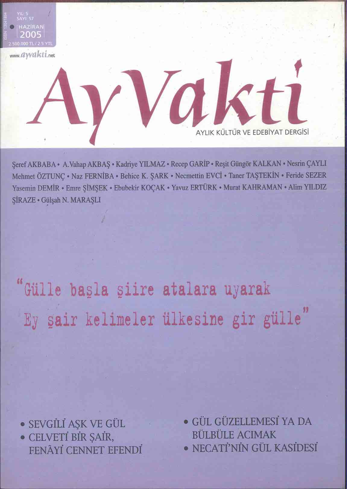 57. Sayı Kapağı