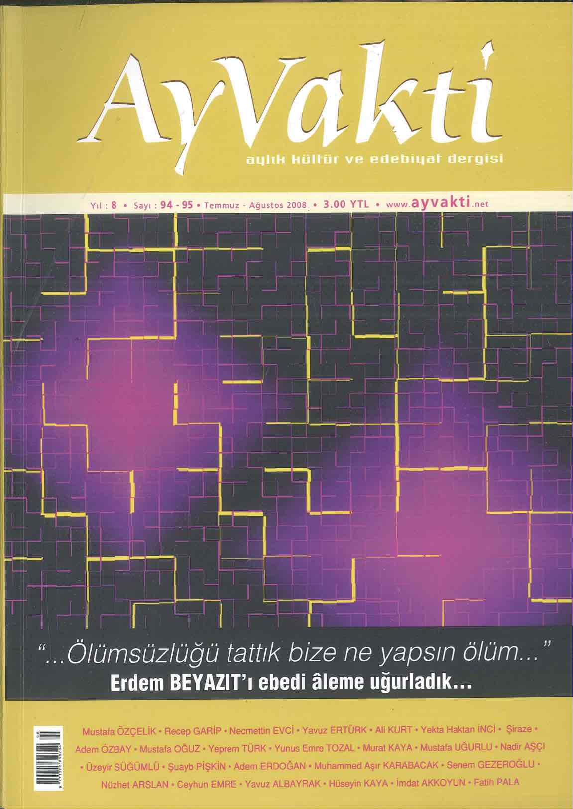 94-95. Sayı Kapağı