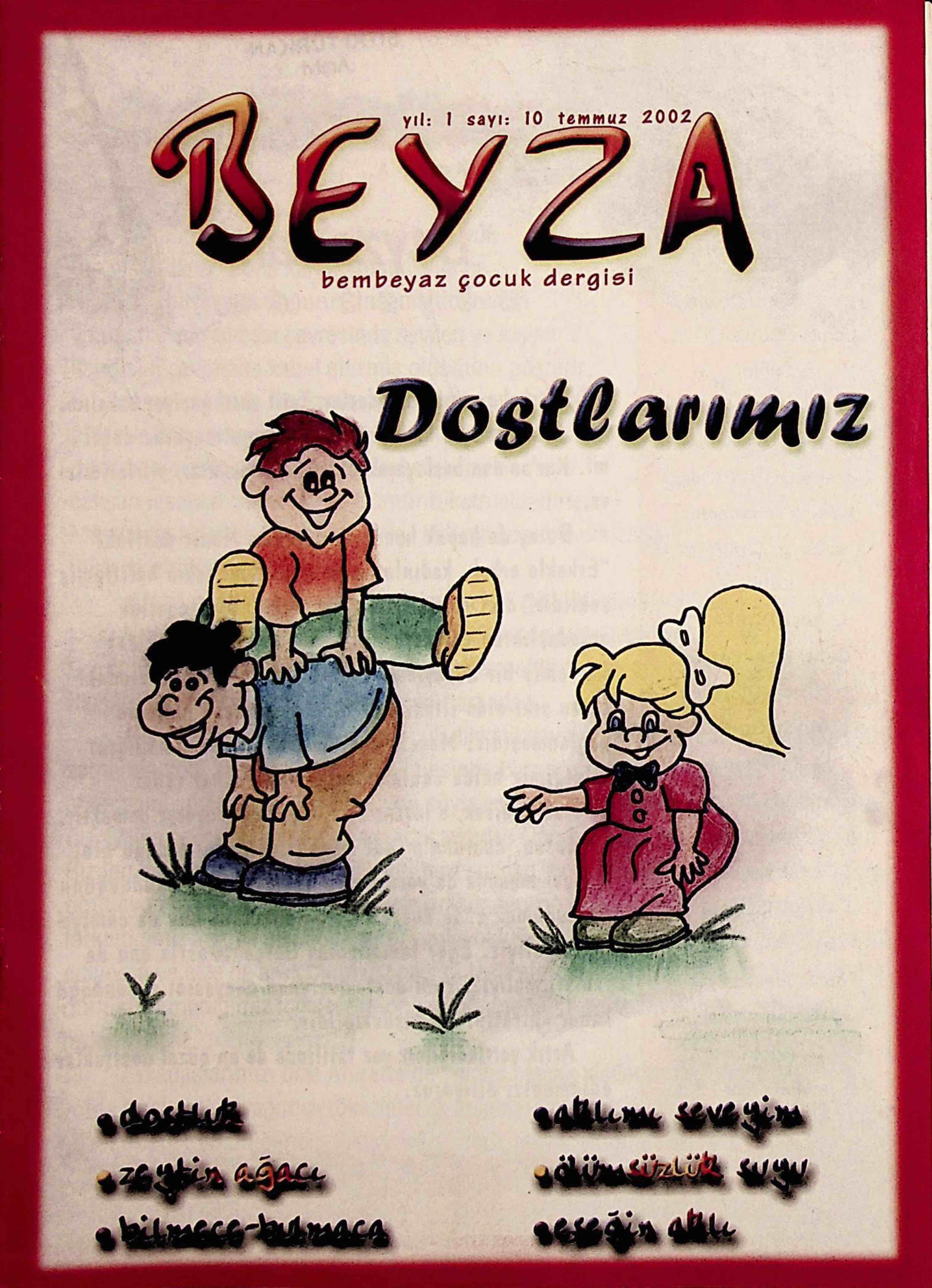10. Sayı Kapağı