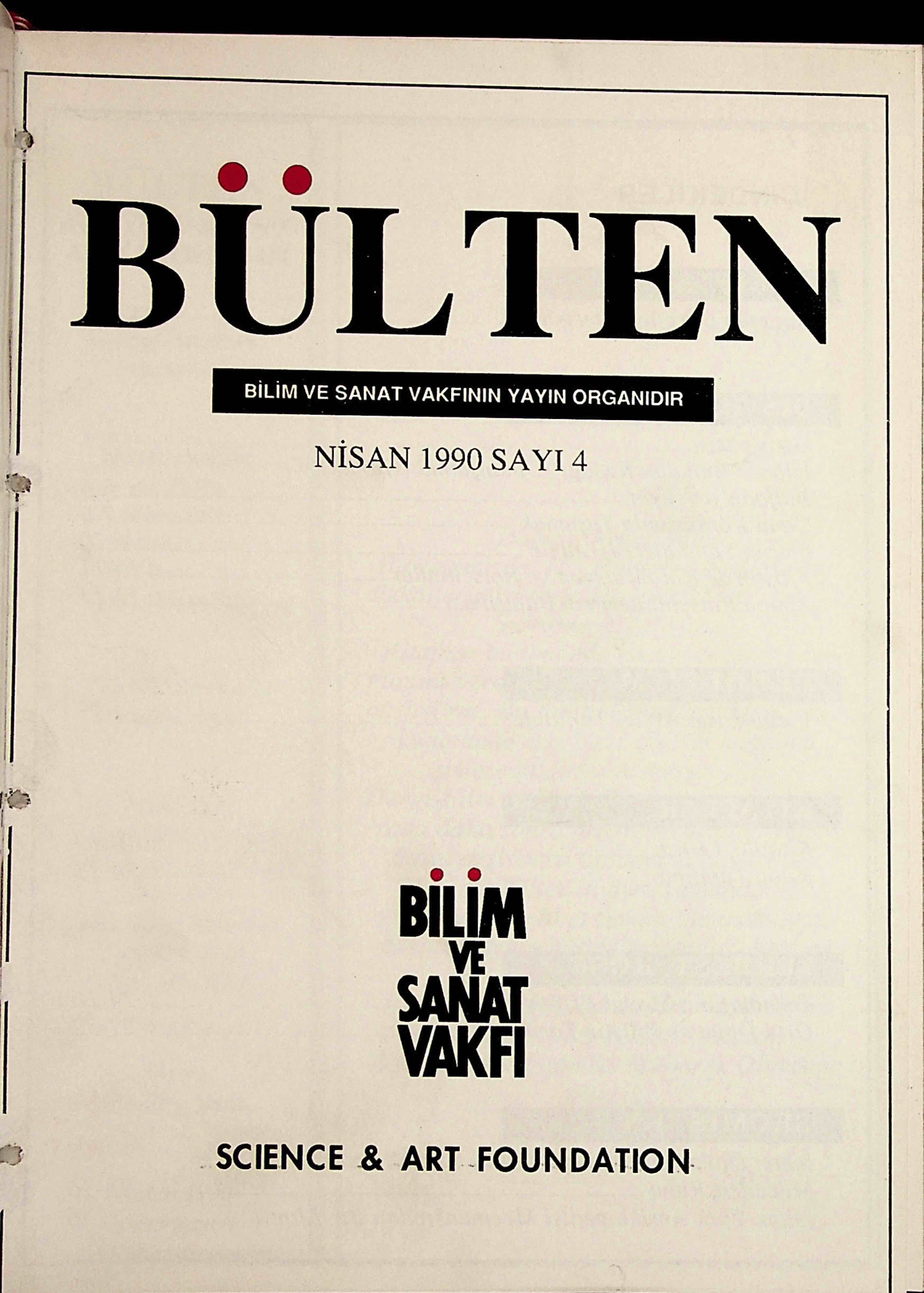 4. Sayı Kapağı
