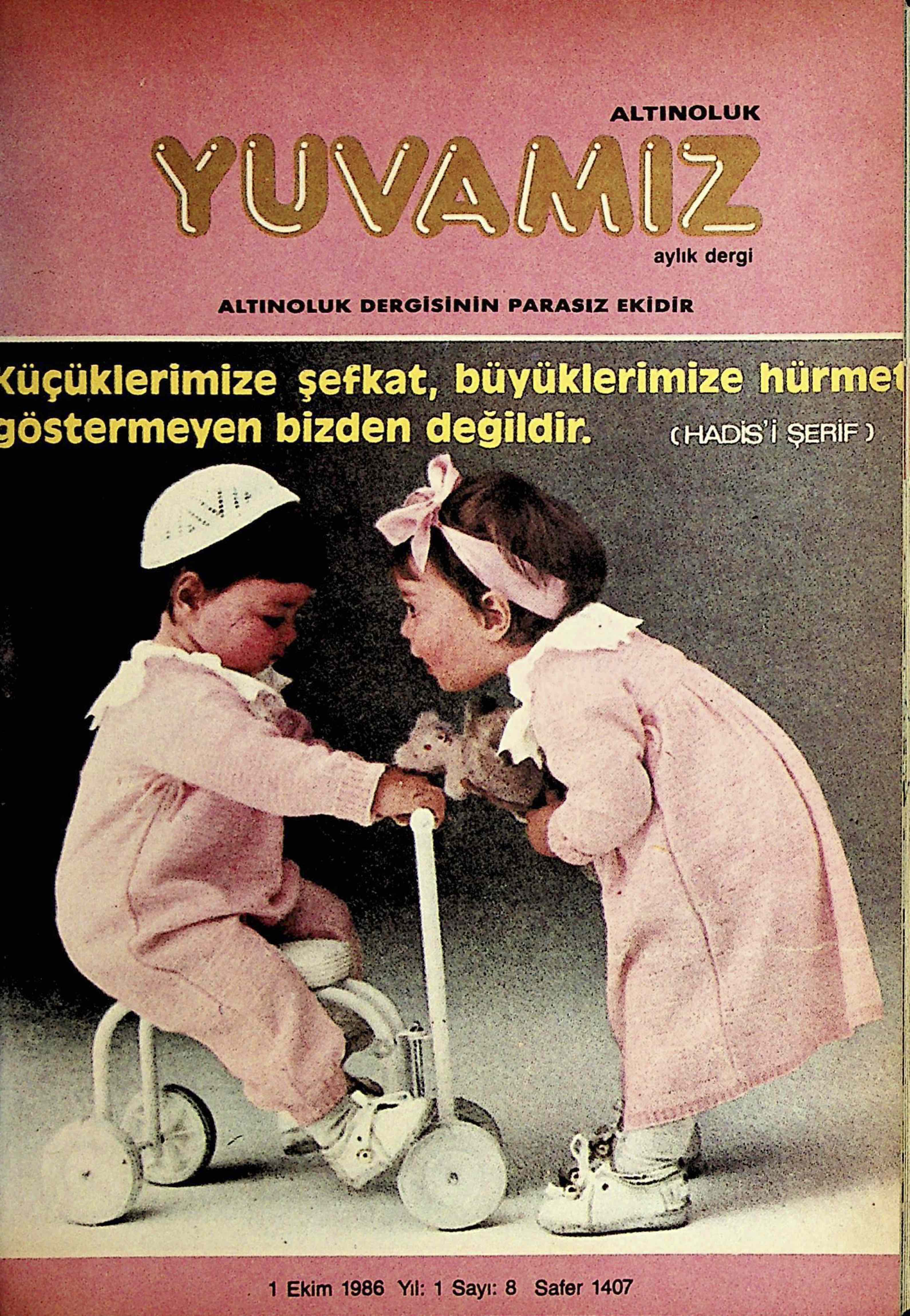 8. Sayı Kapağı