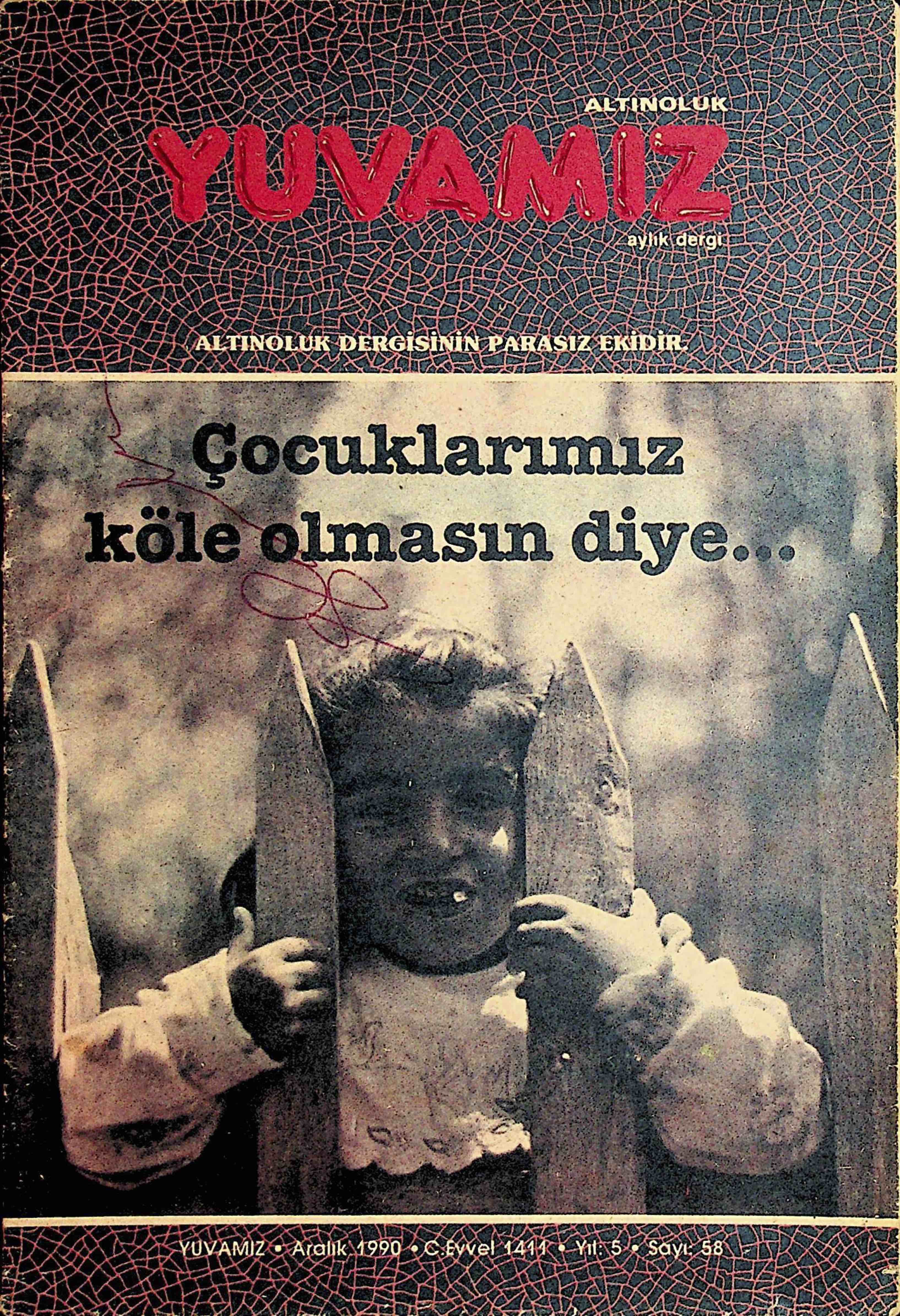 58. Sayı Kapağı