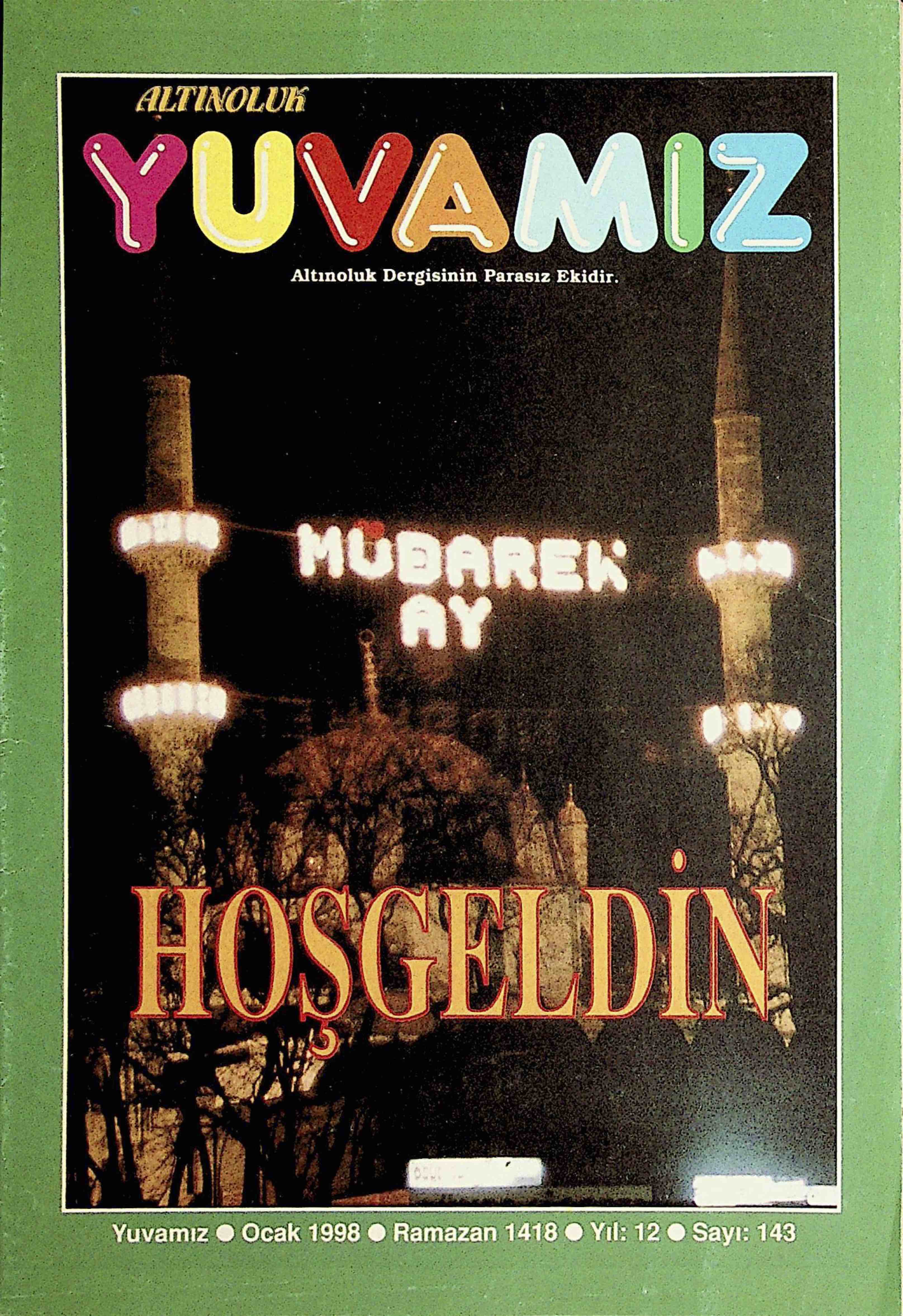 143. Sayı Kapağı