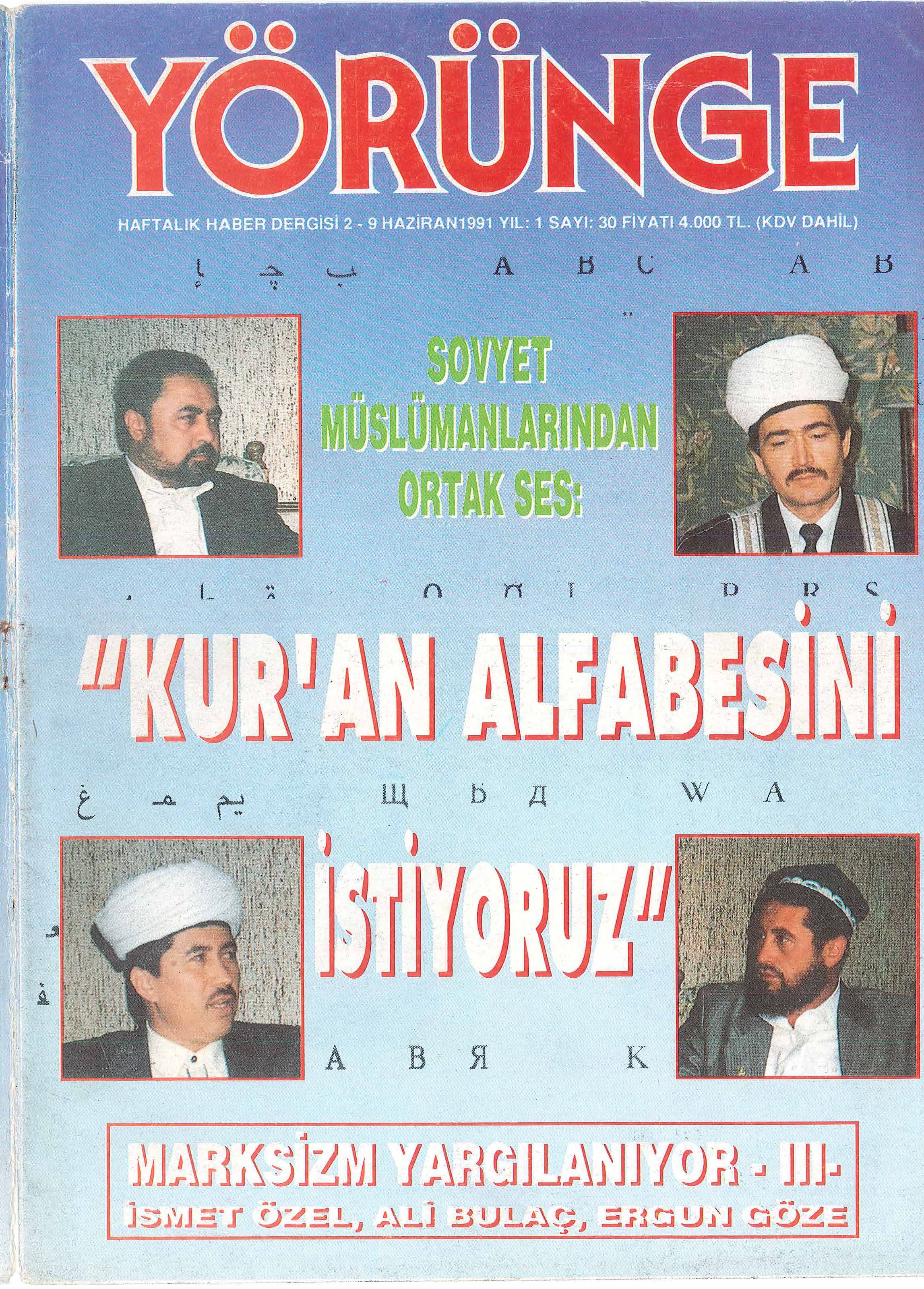 30. Sayı Kapağı