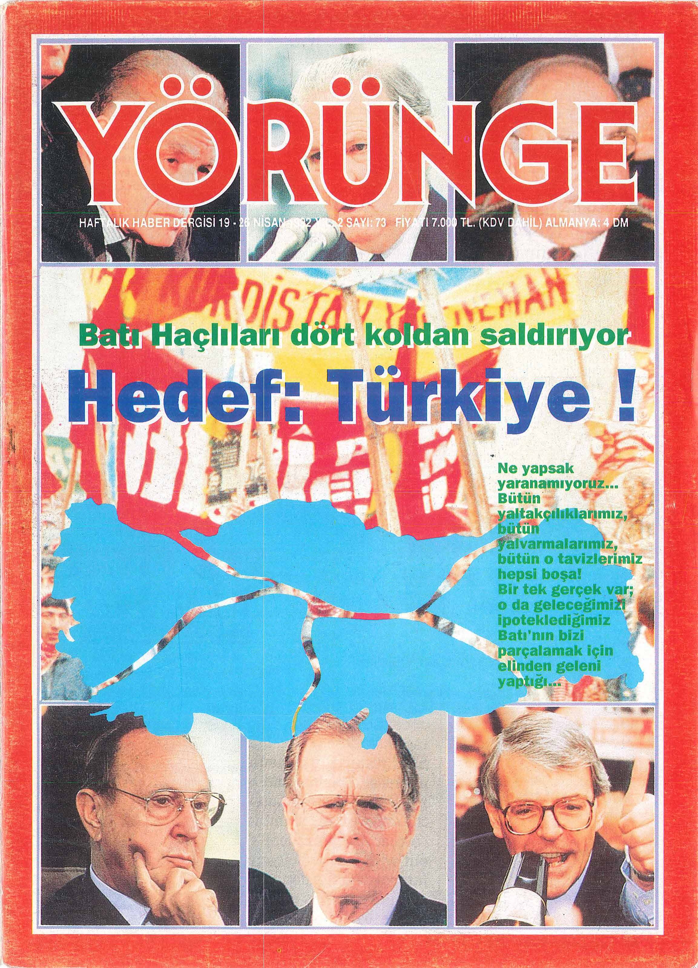 73. Sayı Kapağı