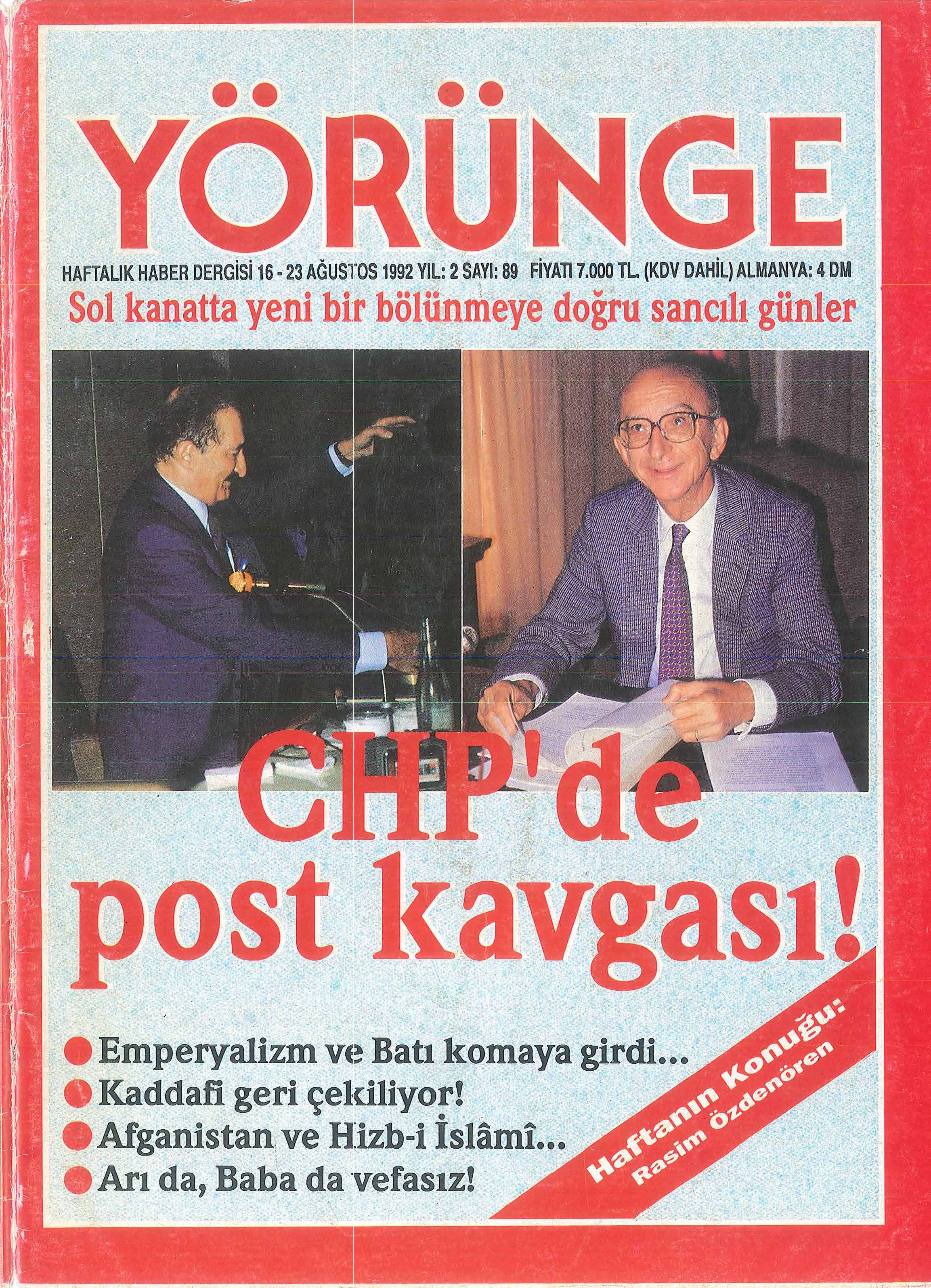 89. Sayı Kapağı