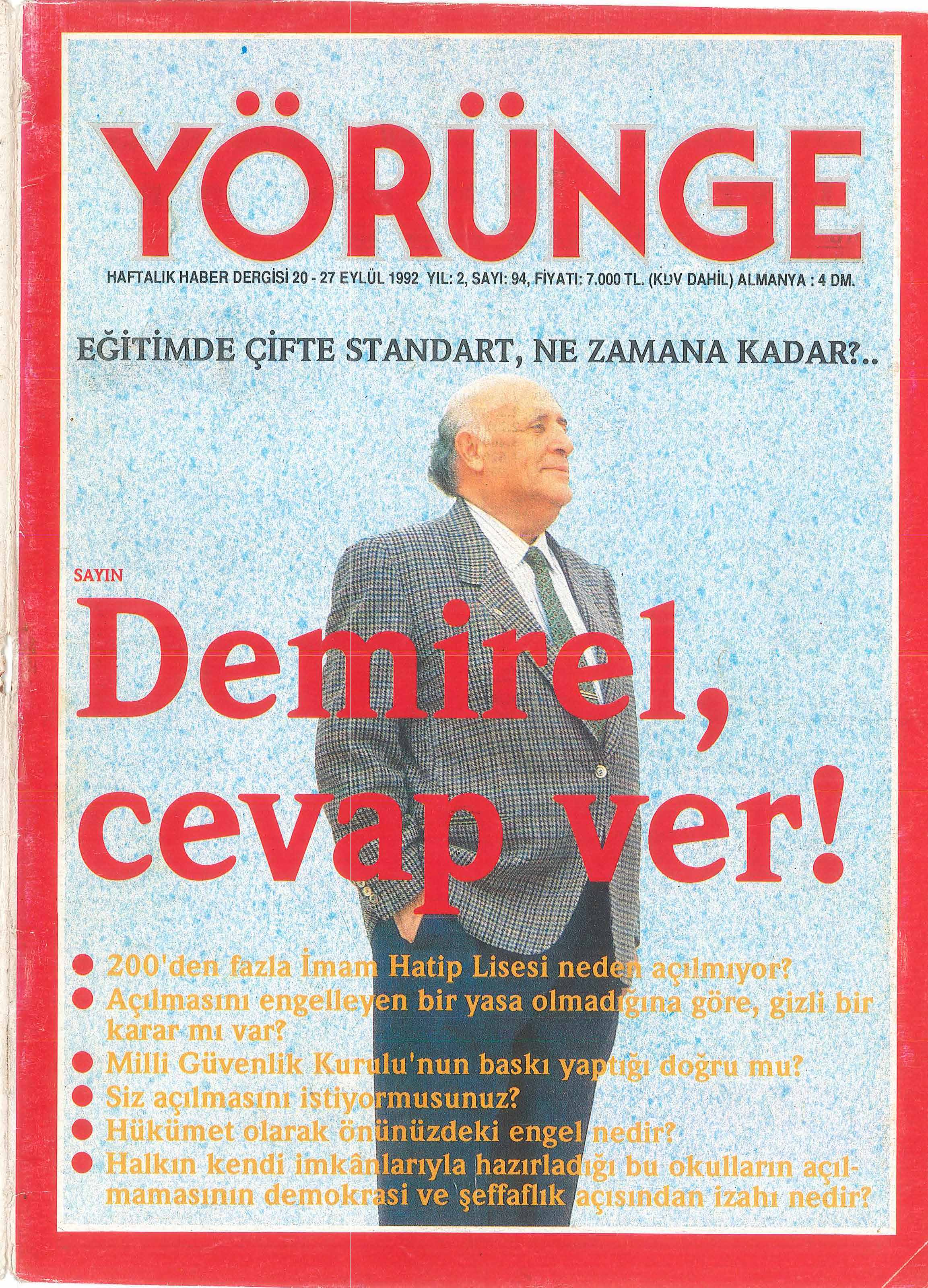 94. Sayı Kapağı