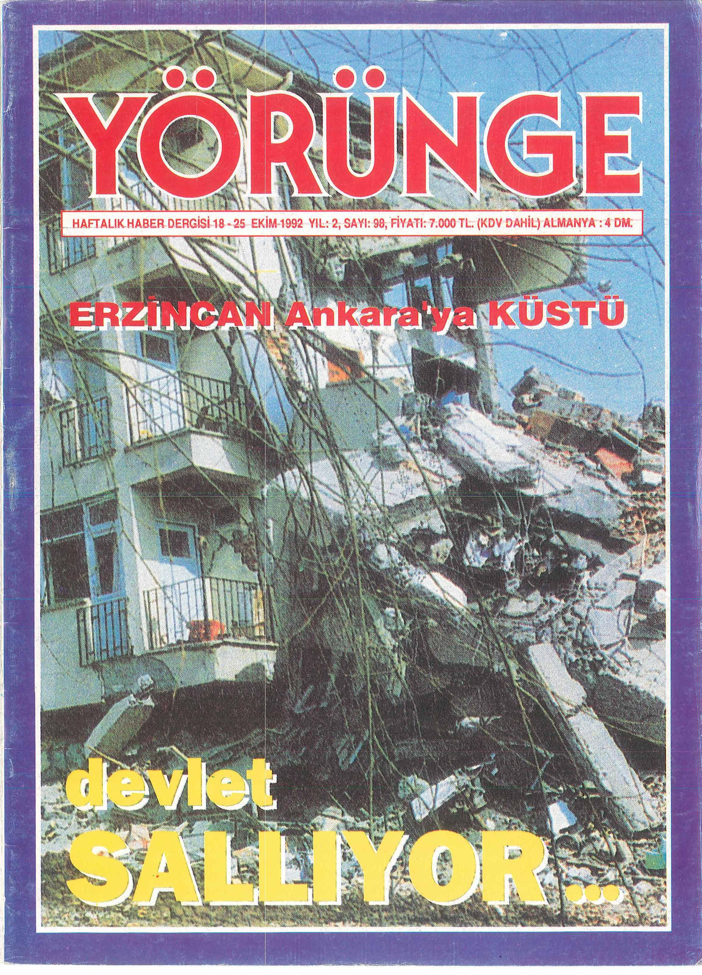 98. Sayı Kapağı