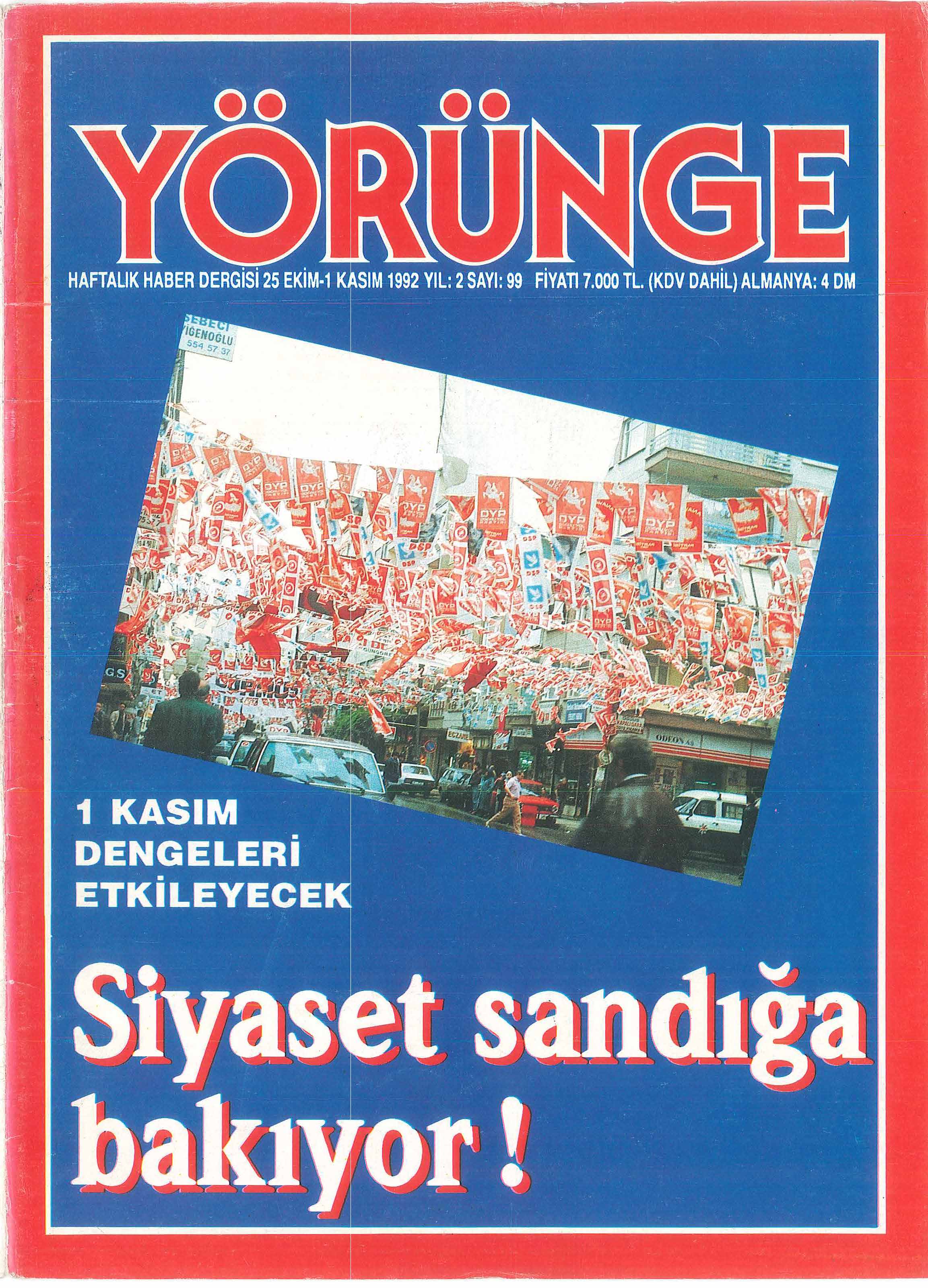 99. Sayı Kapağı