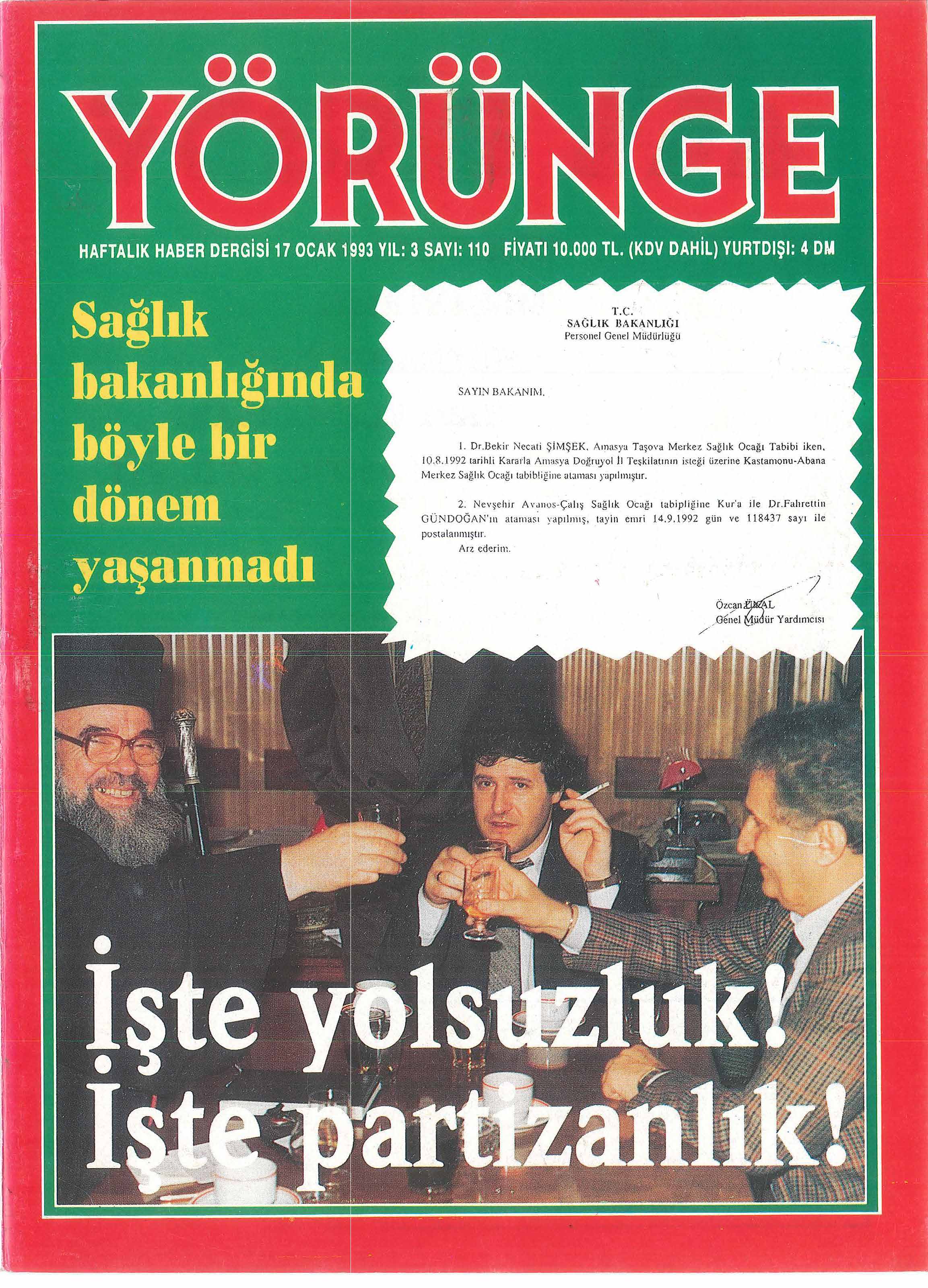 110. Sayı Kapağı