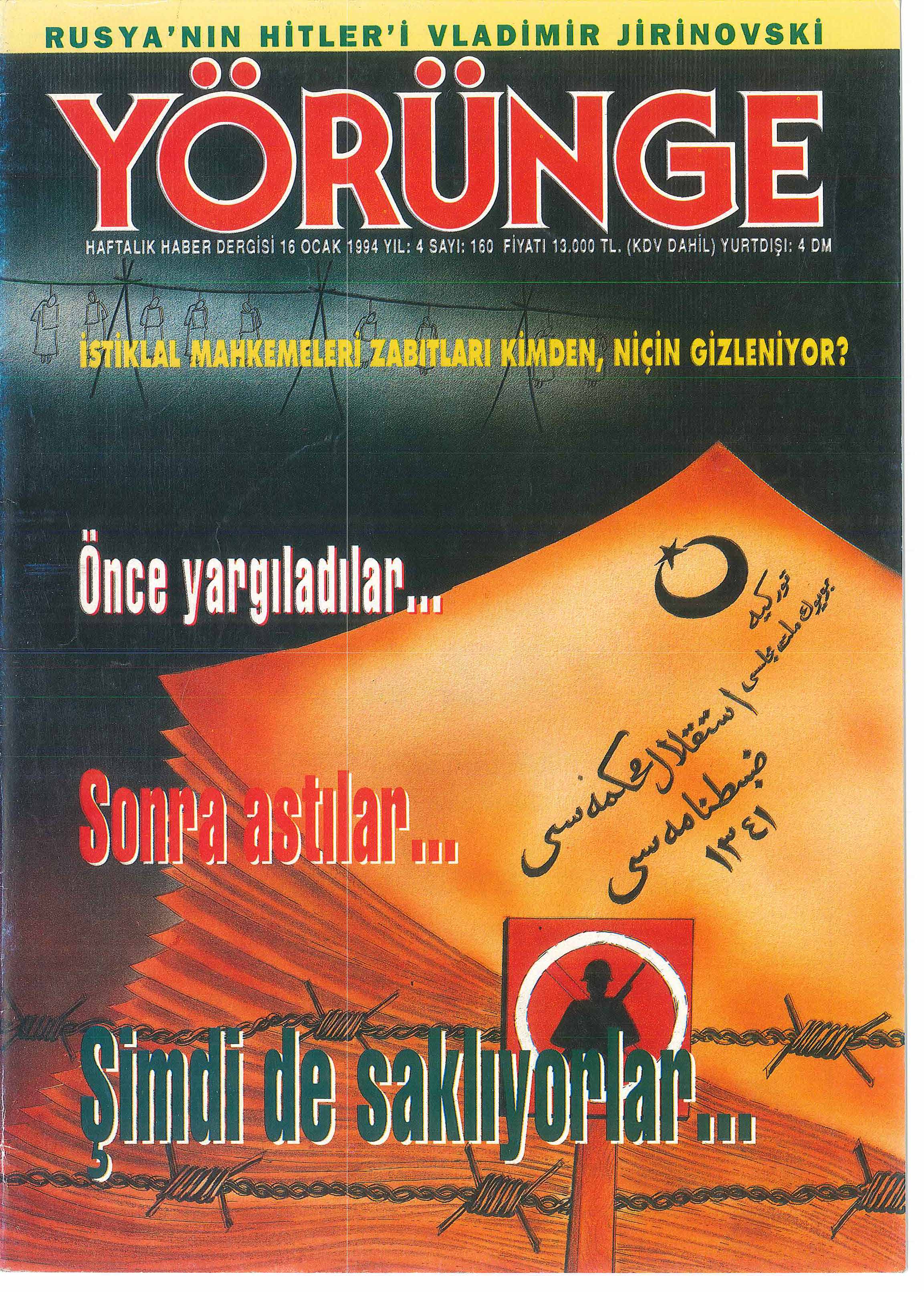 160. Sayı Kapağı