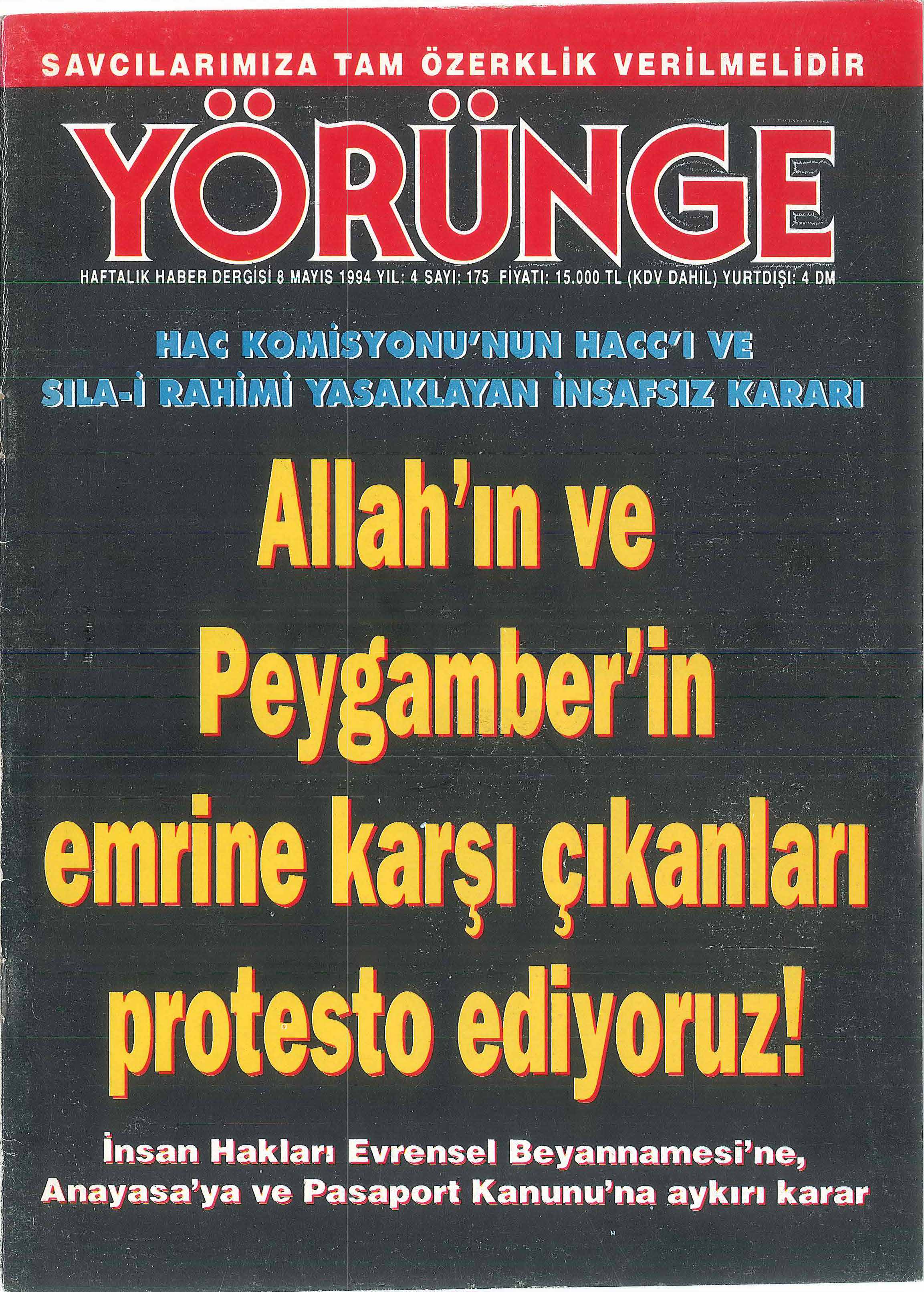 175. Sayı Kapağı