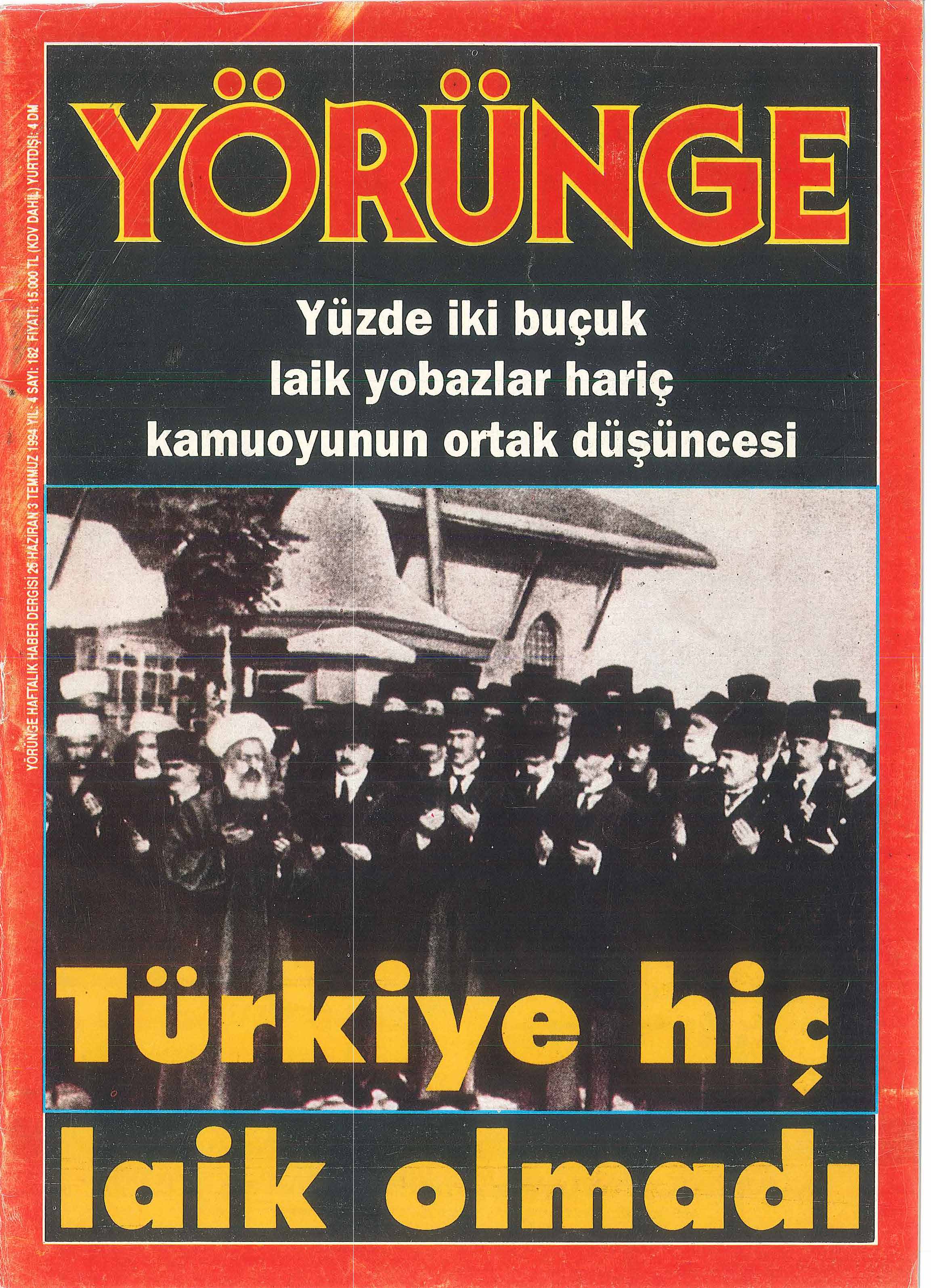182. Sayı Kapağı