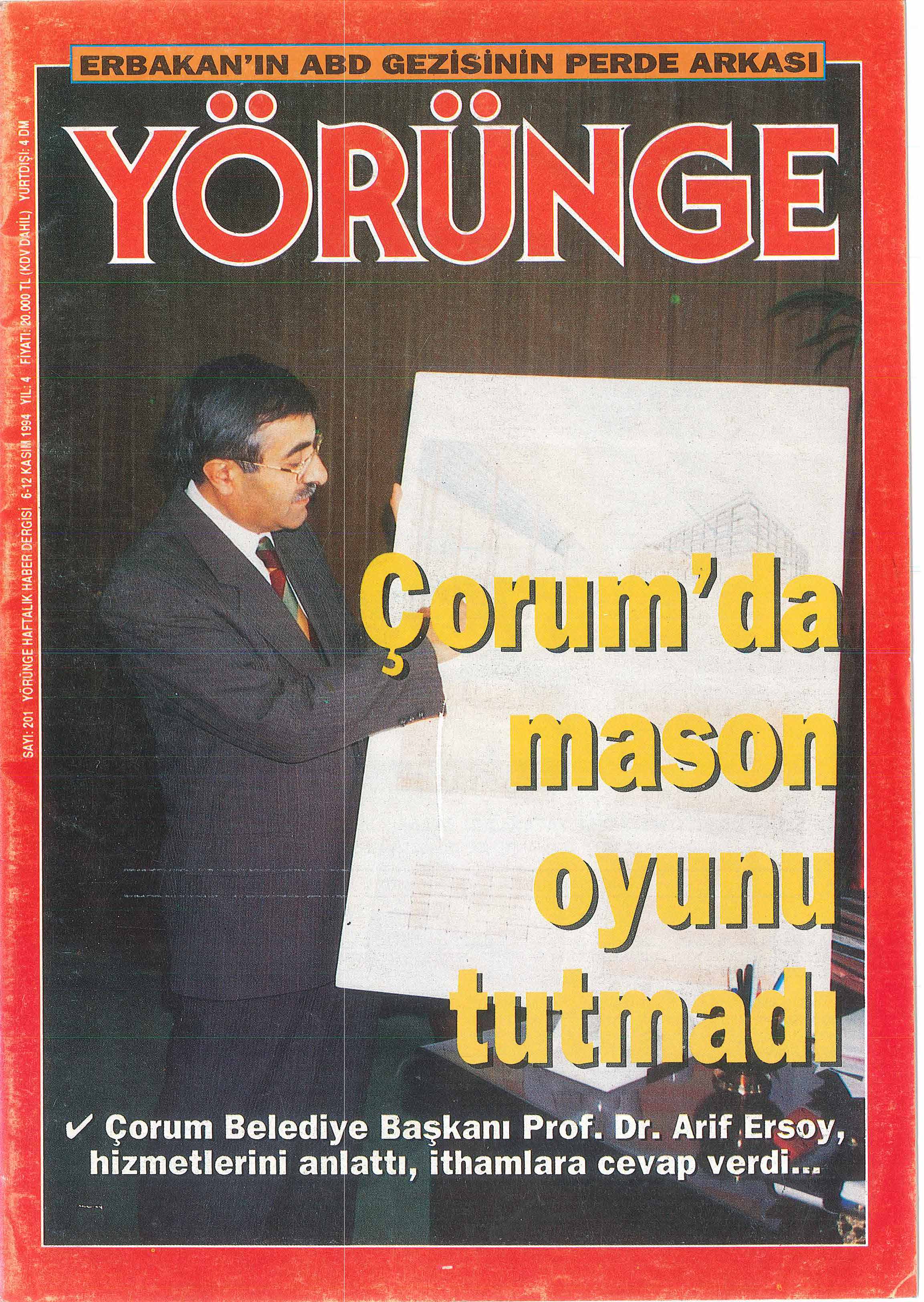 201. Sayı Kapağı