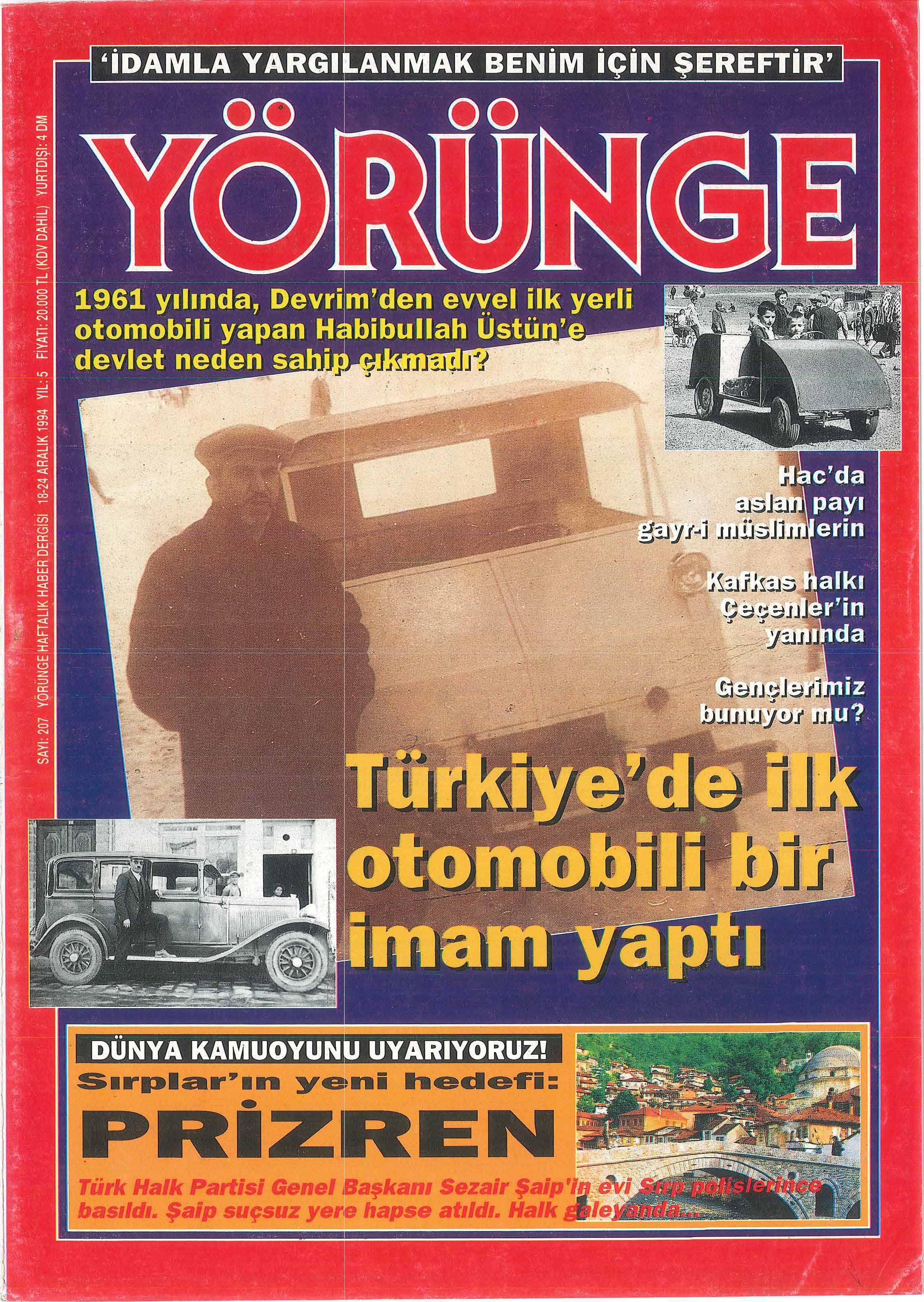 207. Sayı Kapağı
