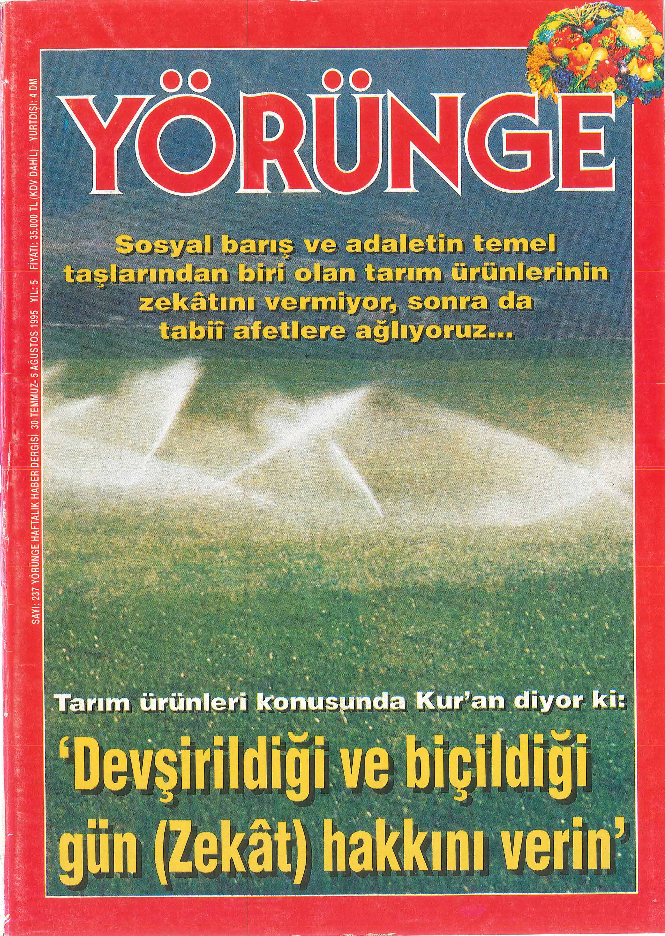 237. Sayı Kapağı