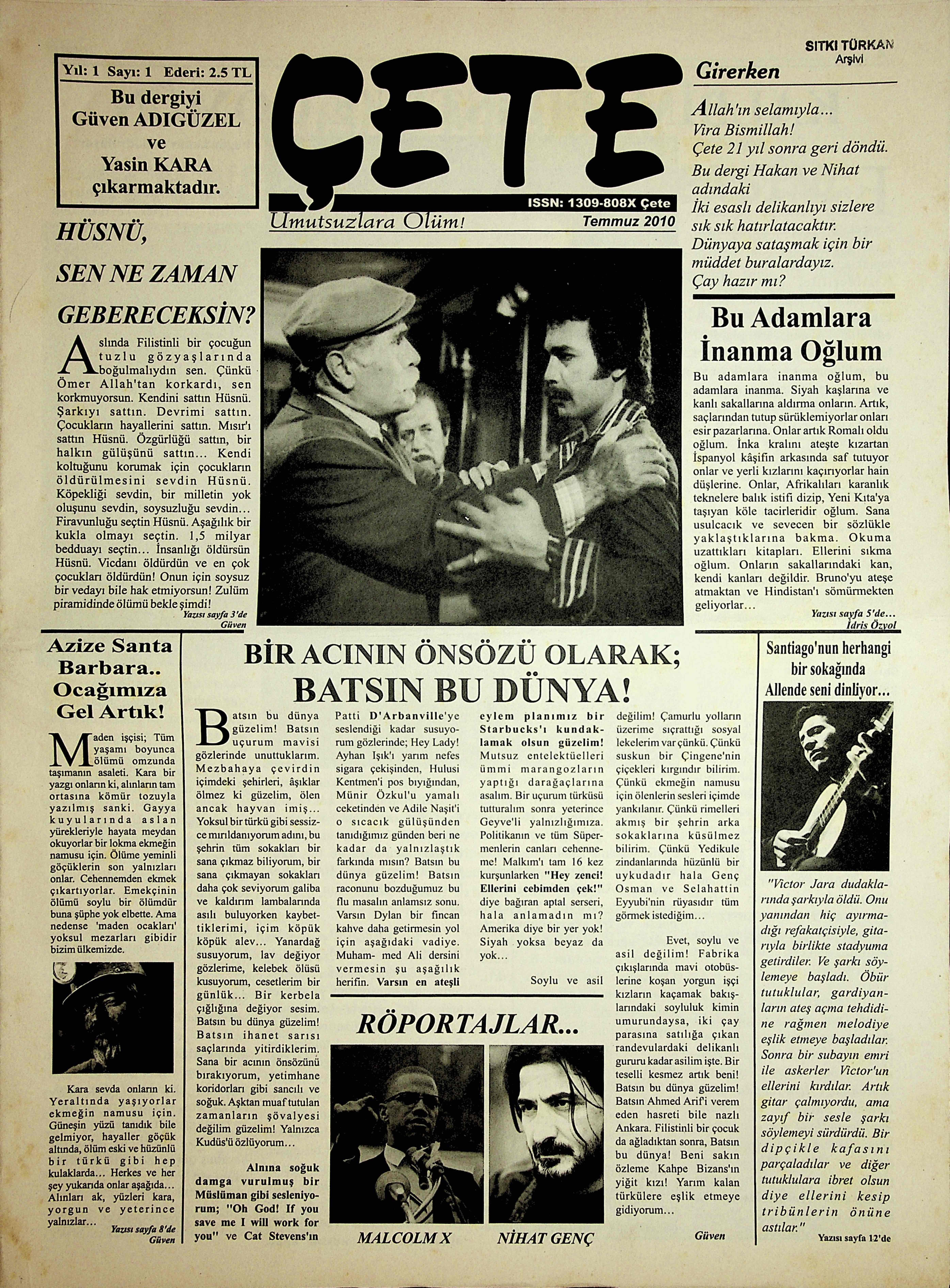 2. Sayı Kapağı