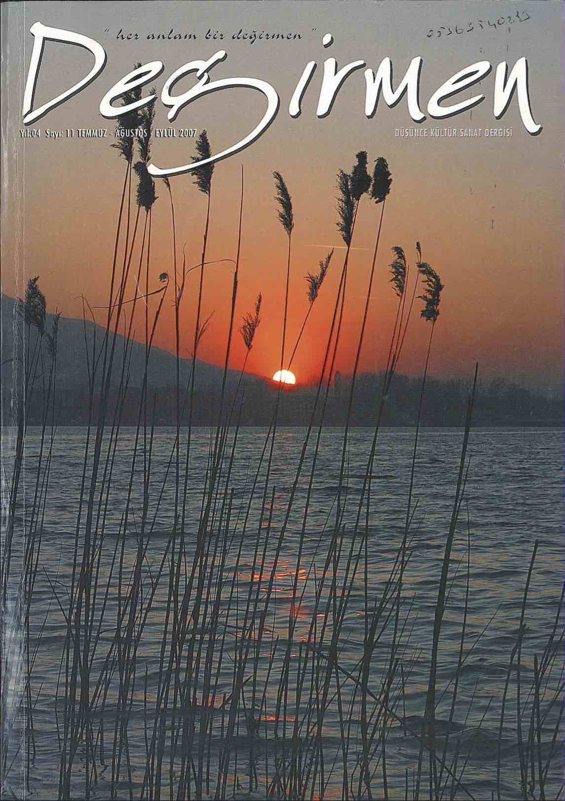 11. Sayı Kapağı