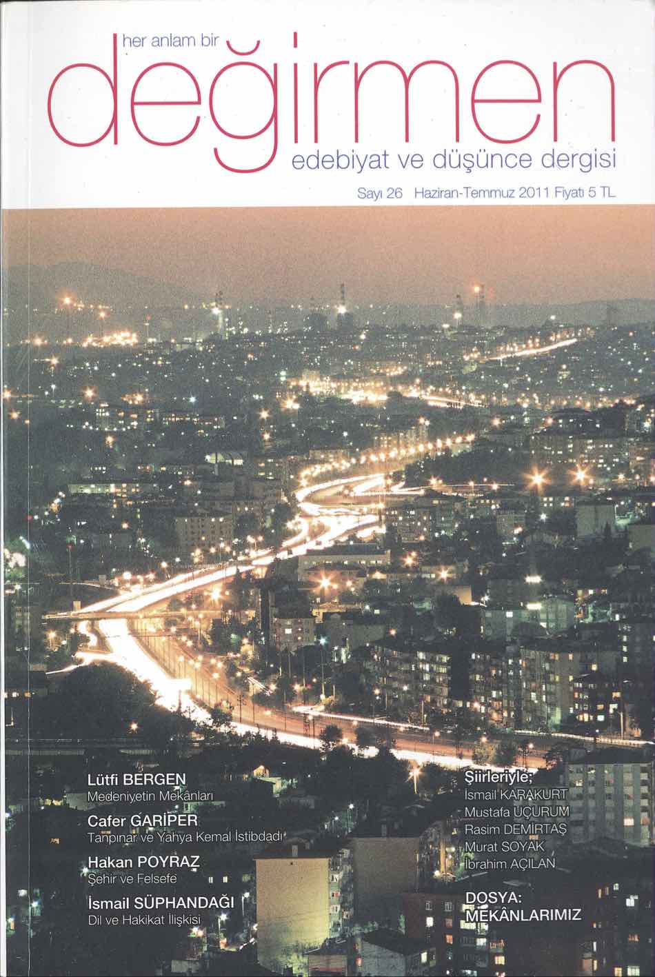 26. Sayı Kapağı