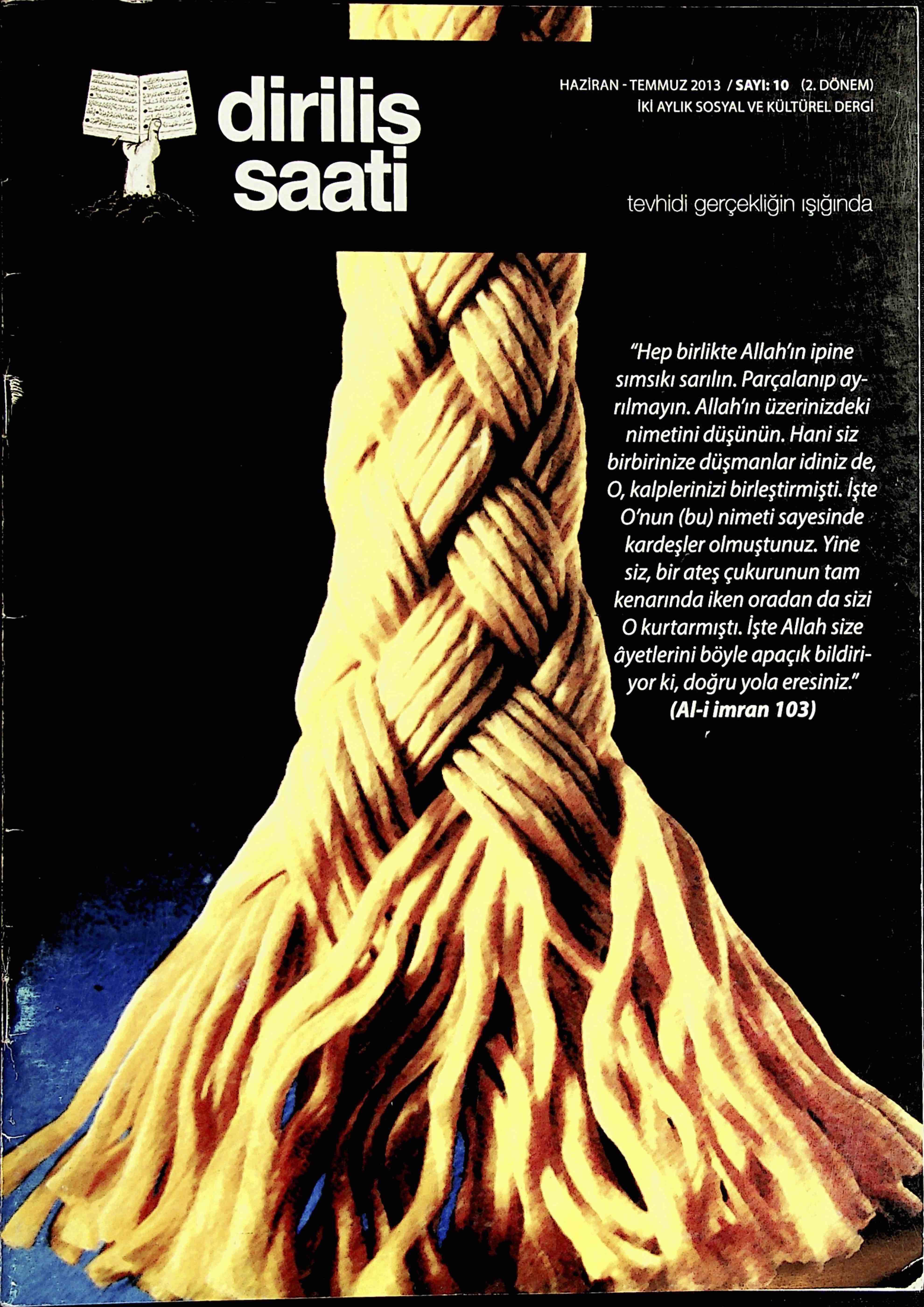 10. Cilt 11. Sayı Kapağı