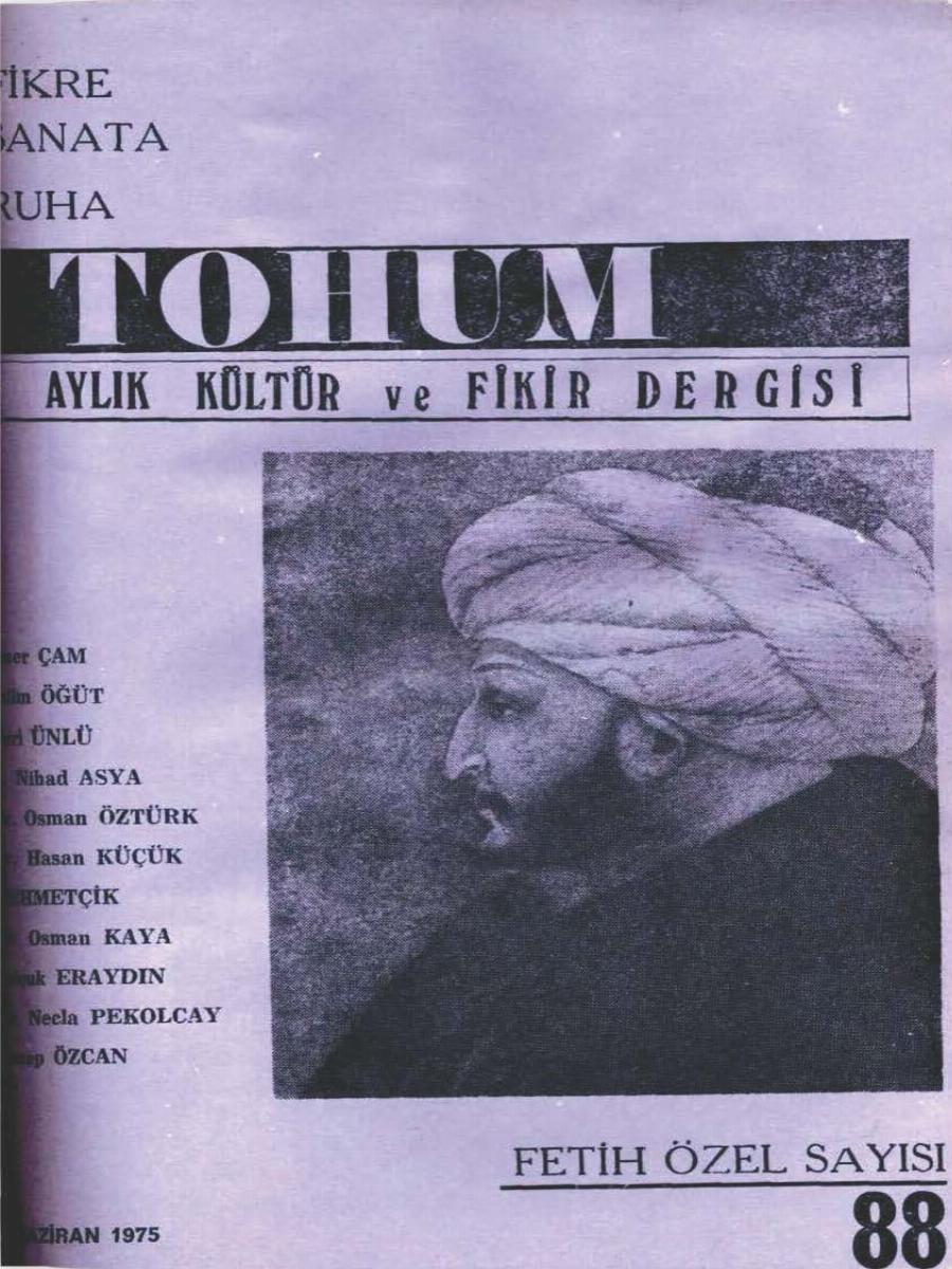 8. Cilt 88. Sayı Kapağı