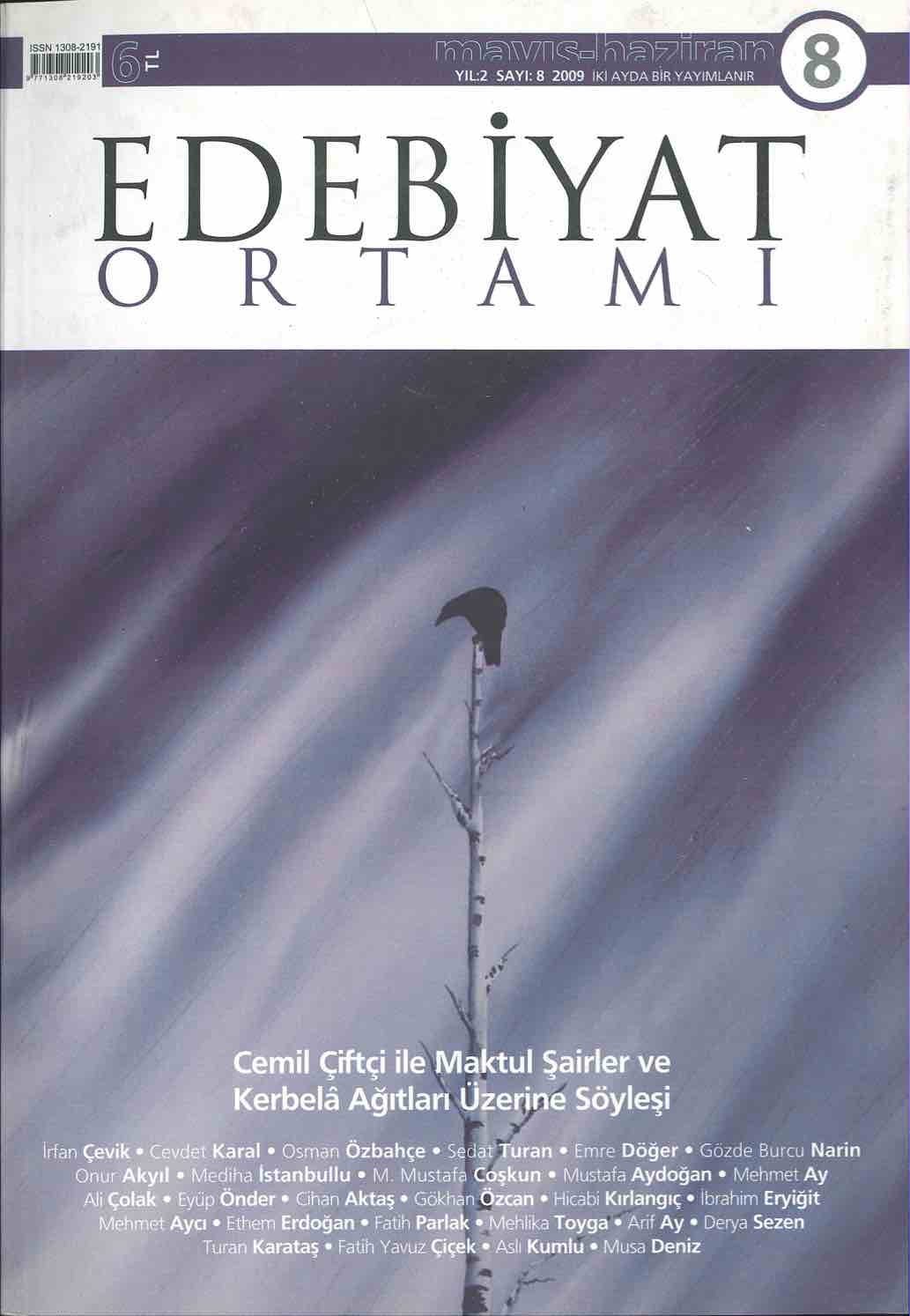 2. Cilt 8. Sayı Kapağı